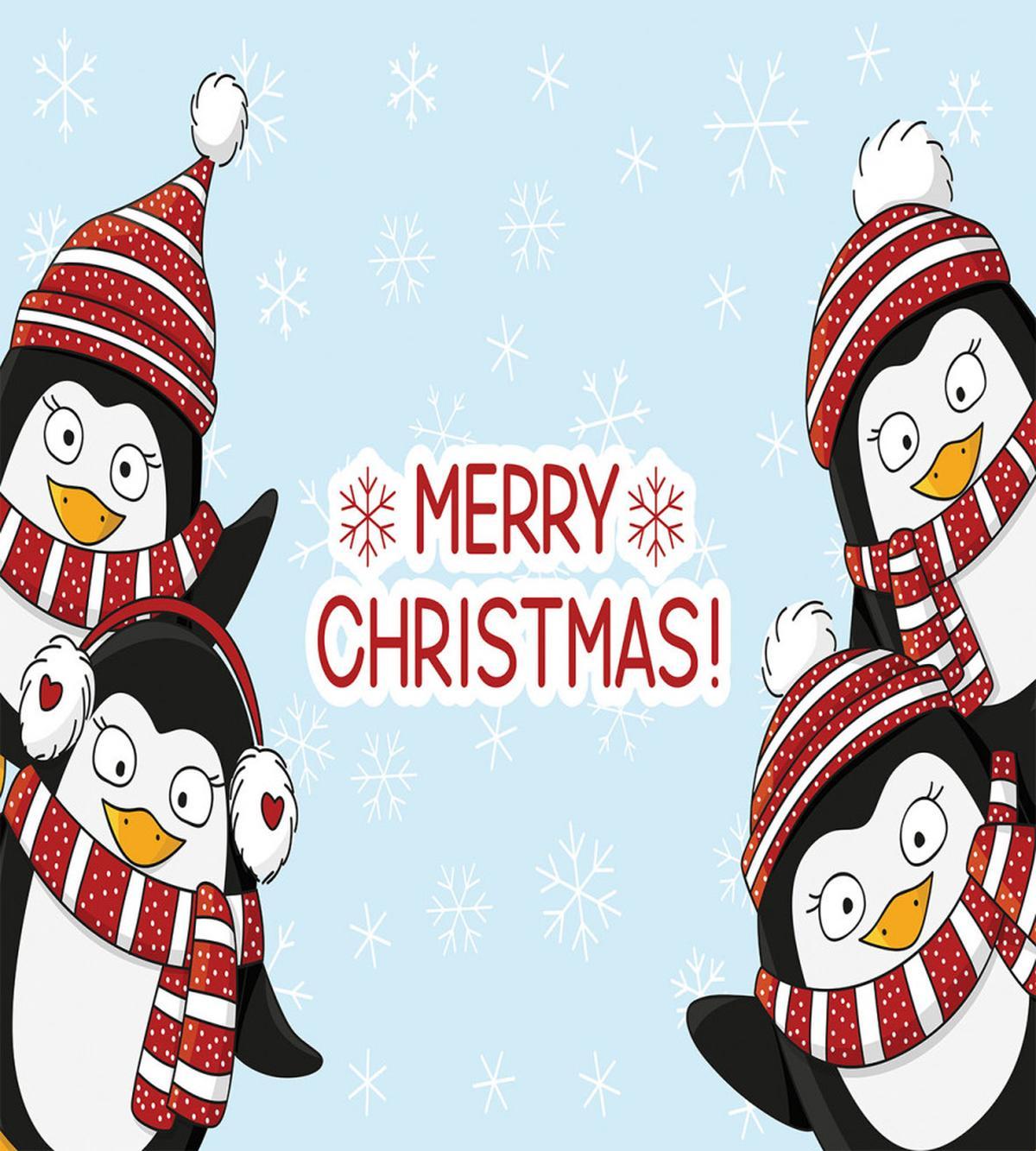 Penguins Kids — Pattern