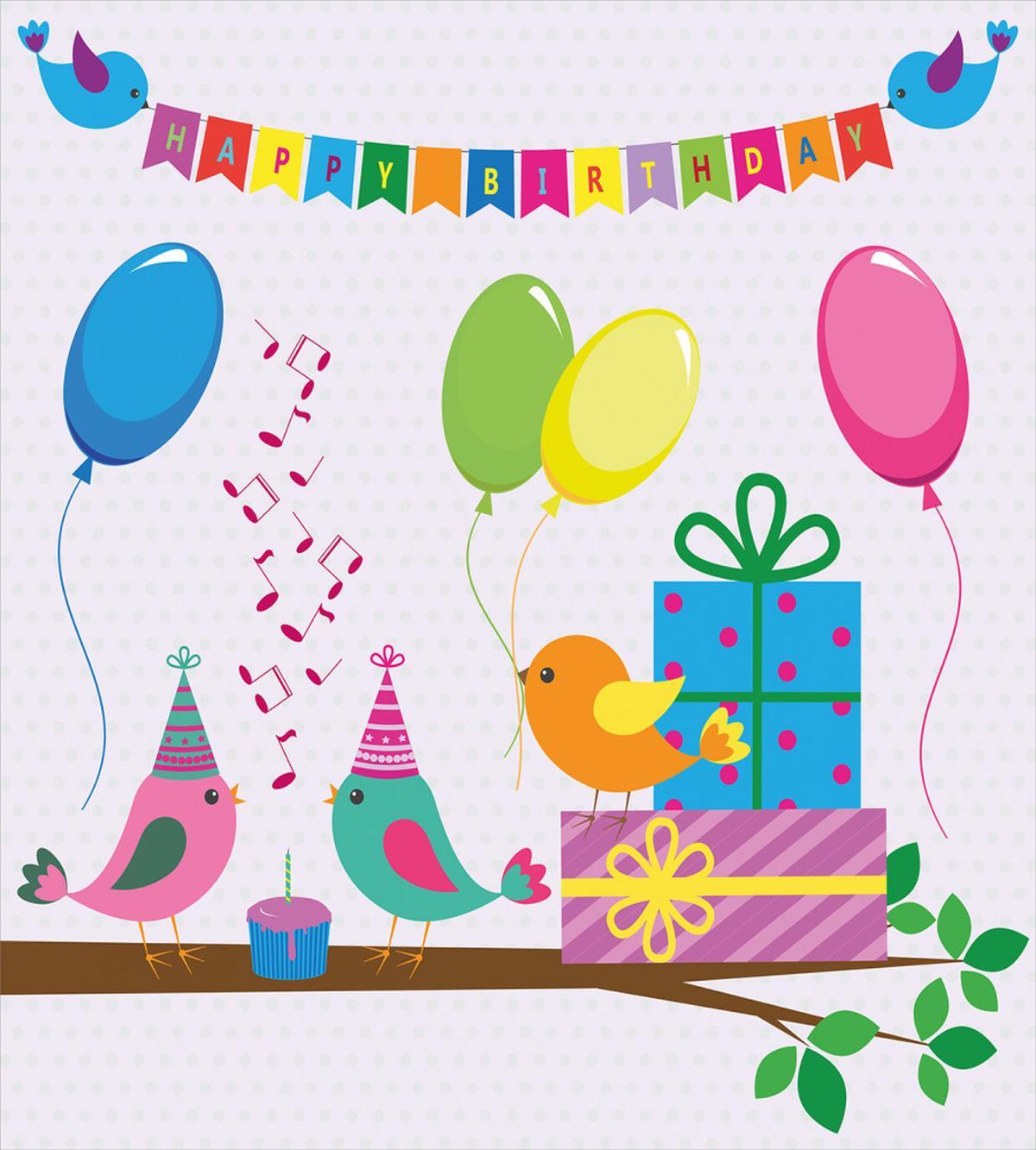 Song Birds Cones — Pattern