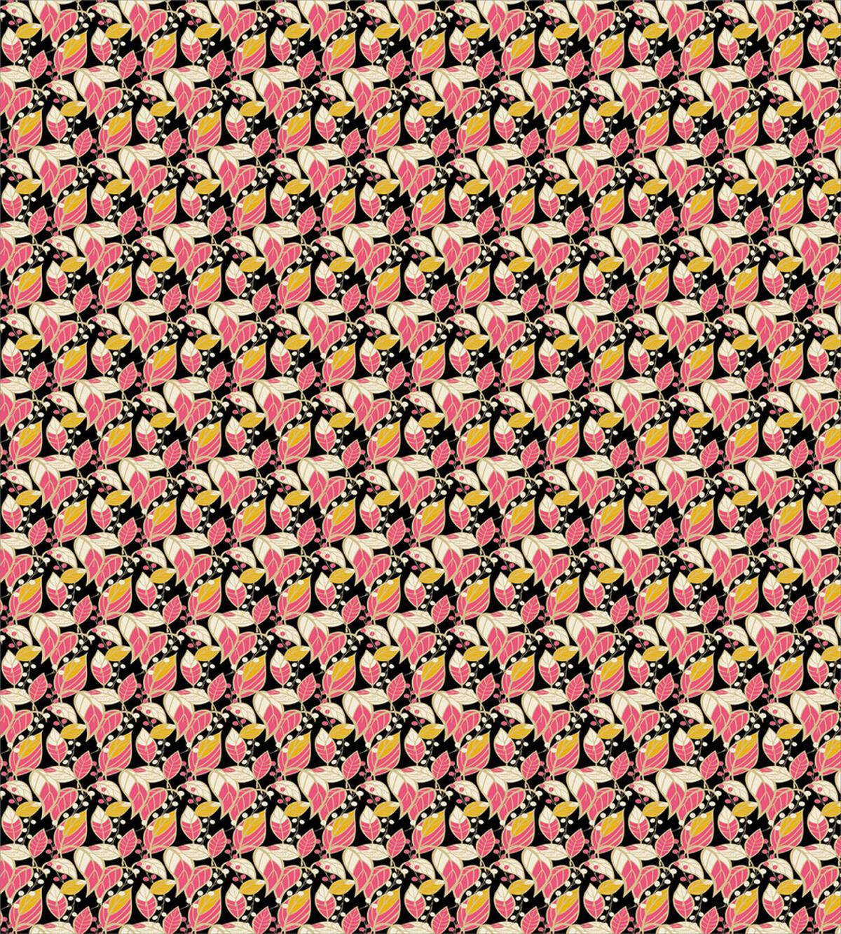 Nostalgic Abstract Leaves — Pattern