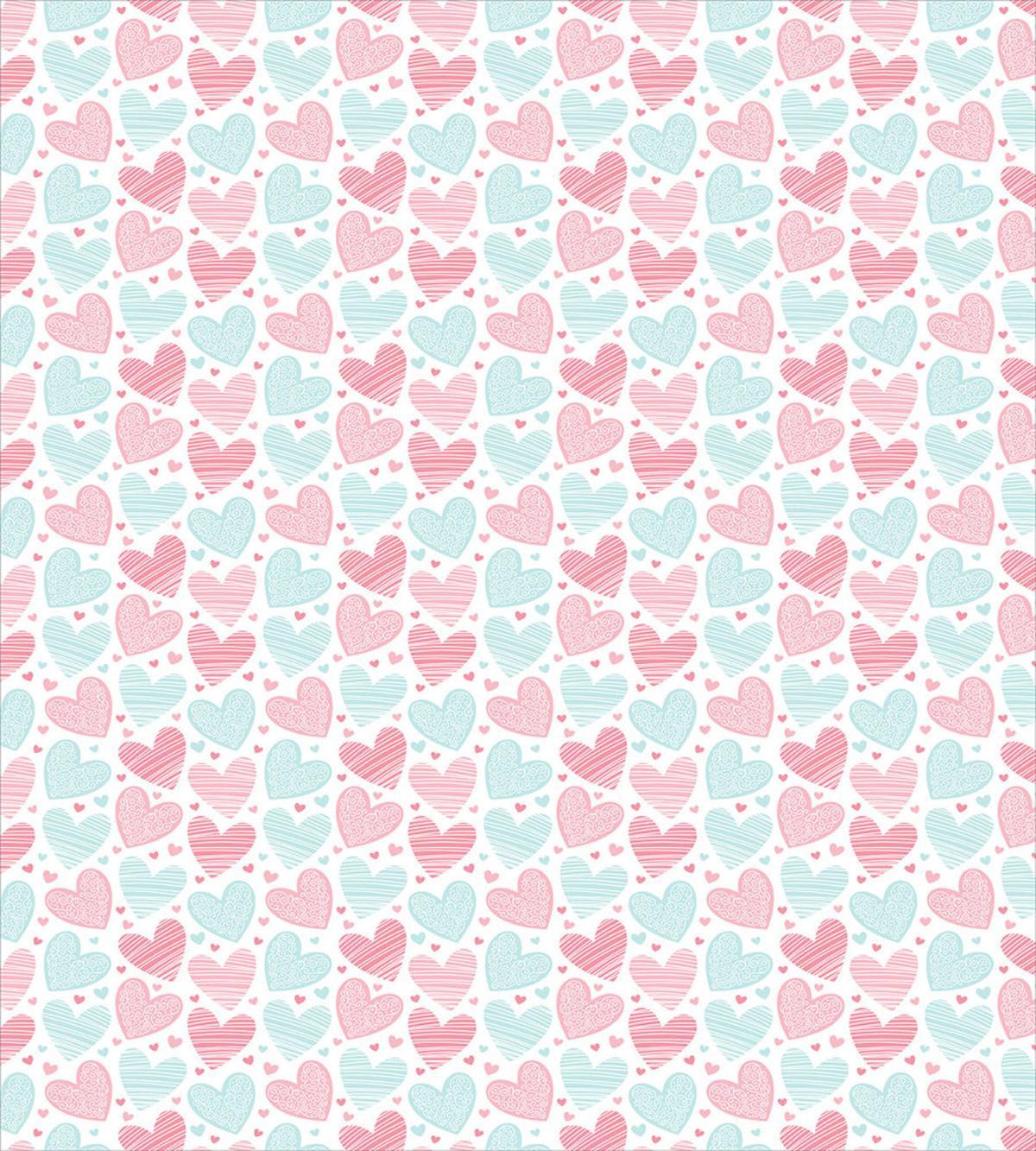 Swirling and Striped Hearts — Pattern