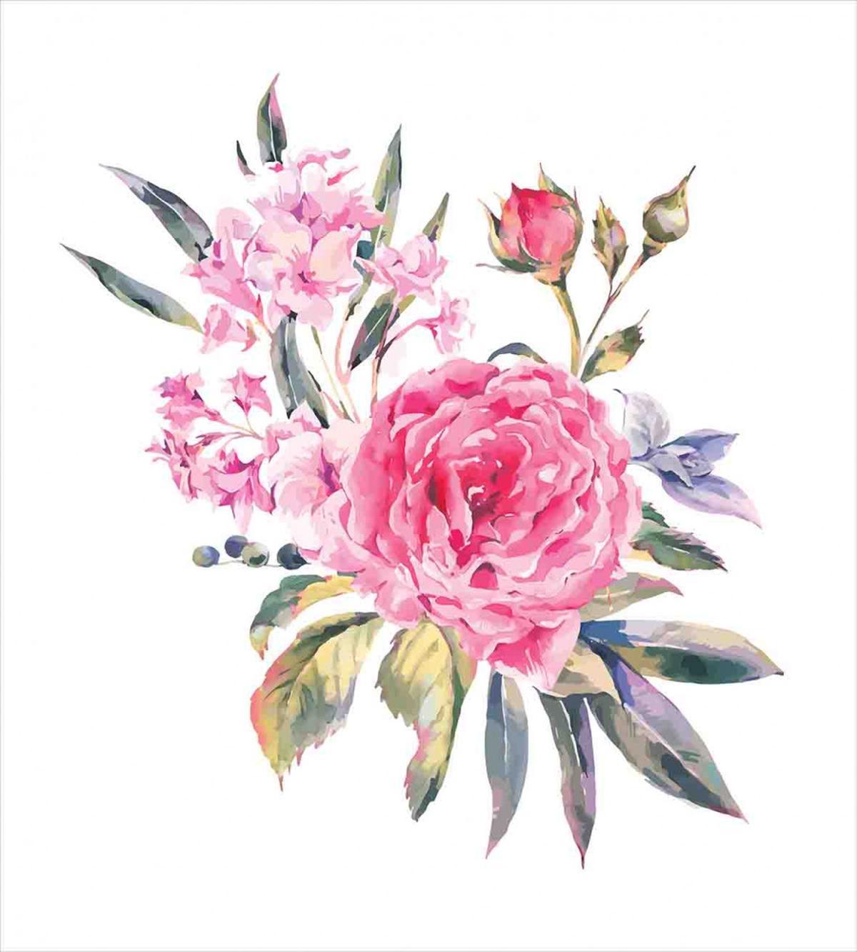 Romantic Roses Bouquet — Pattern