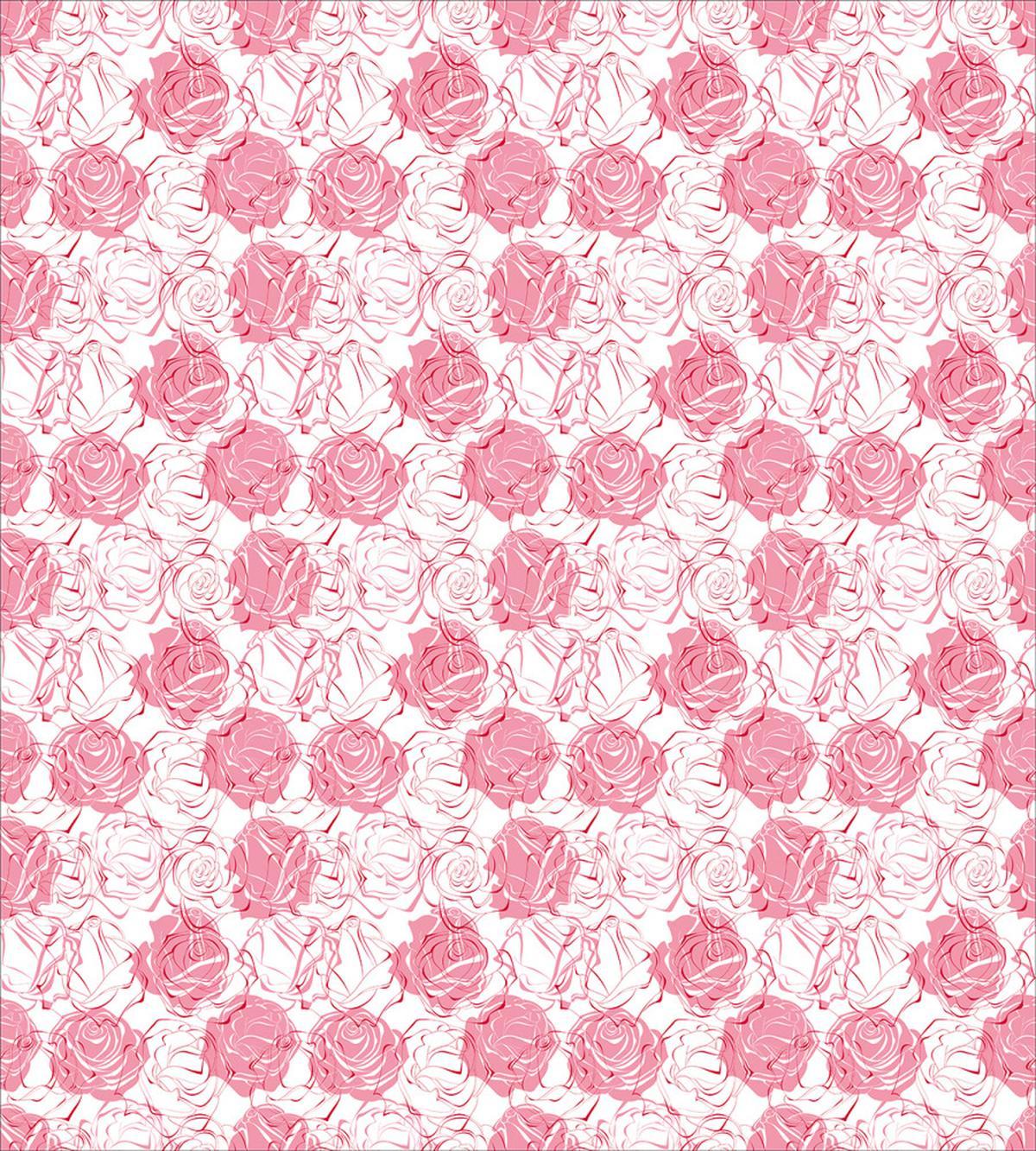 Girlish Meadow Floral Art — Pattern