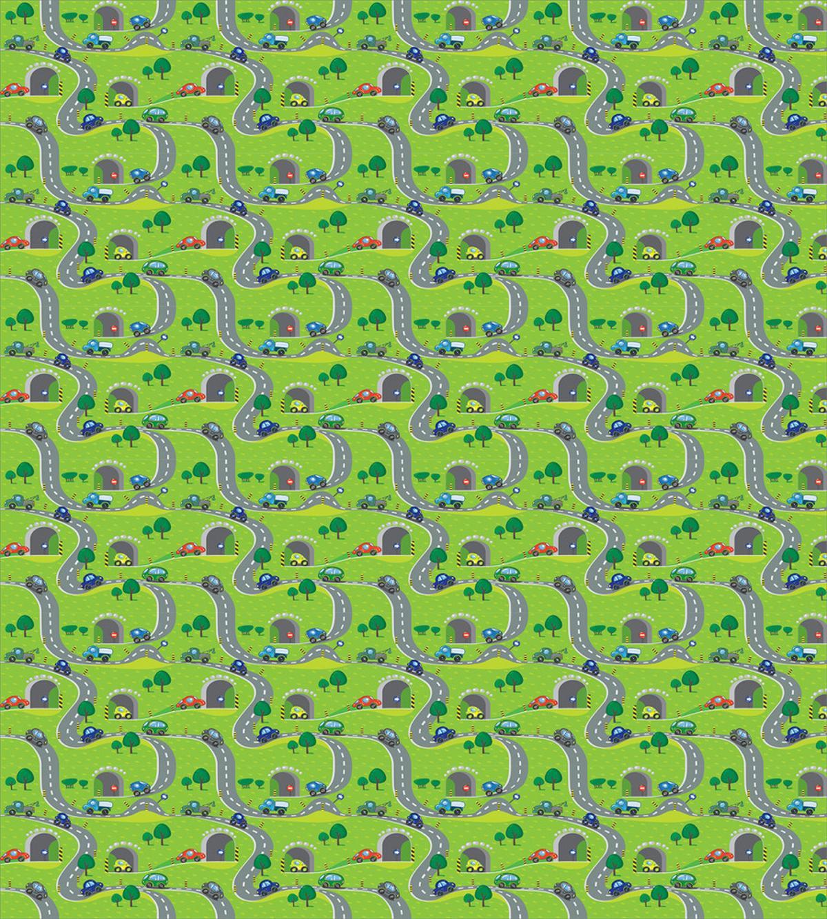 Roads on Hills — Pattern