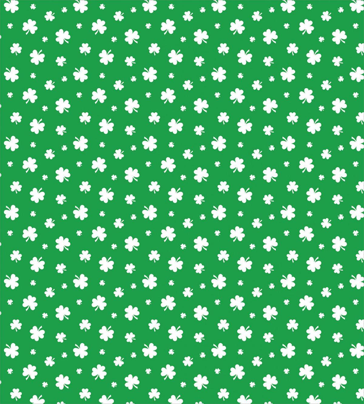 Shamrock Silhouettes Pattern — Pattern