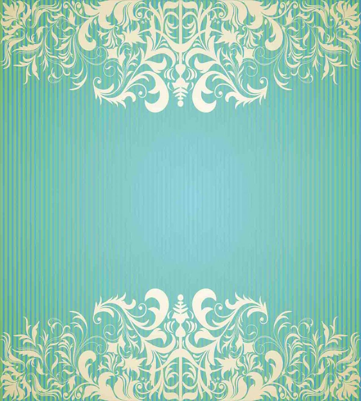 Flora Curlicues — Pattern