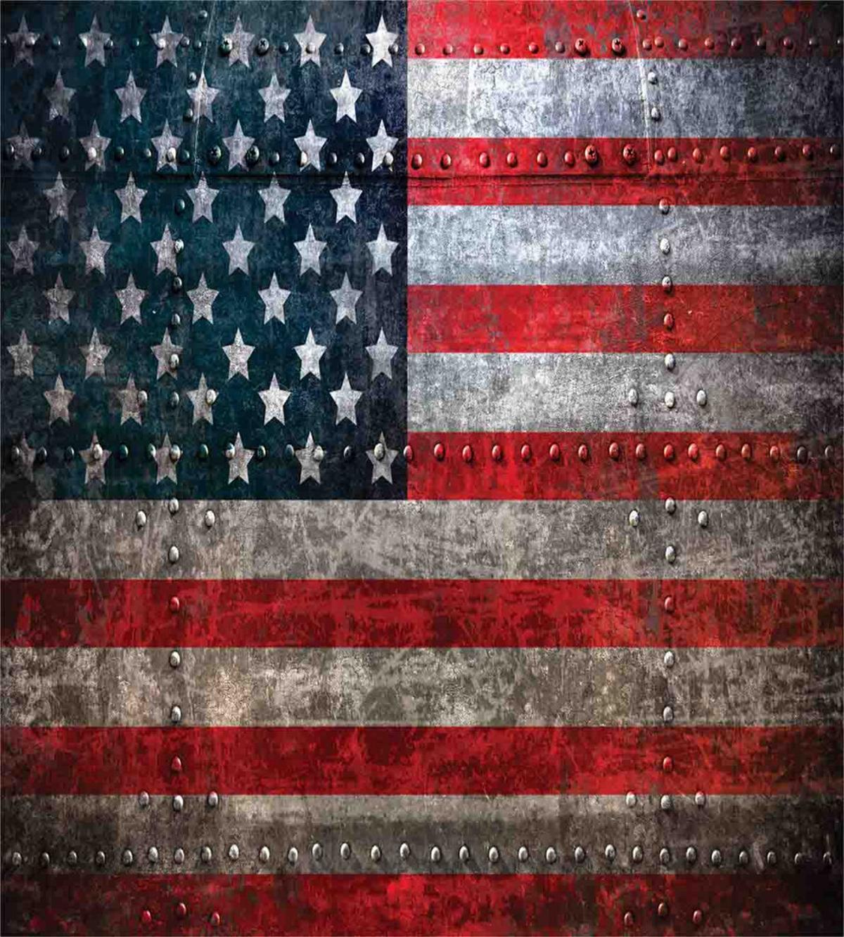 US Flag Plate — Pattern