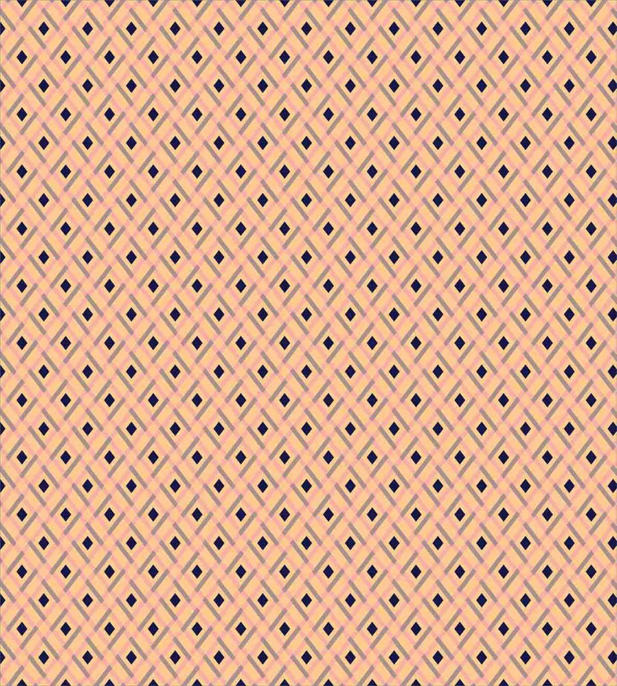 Pastel Rhombuses Lines — Pattern