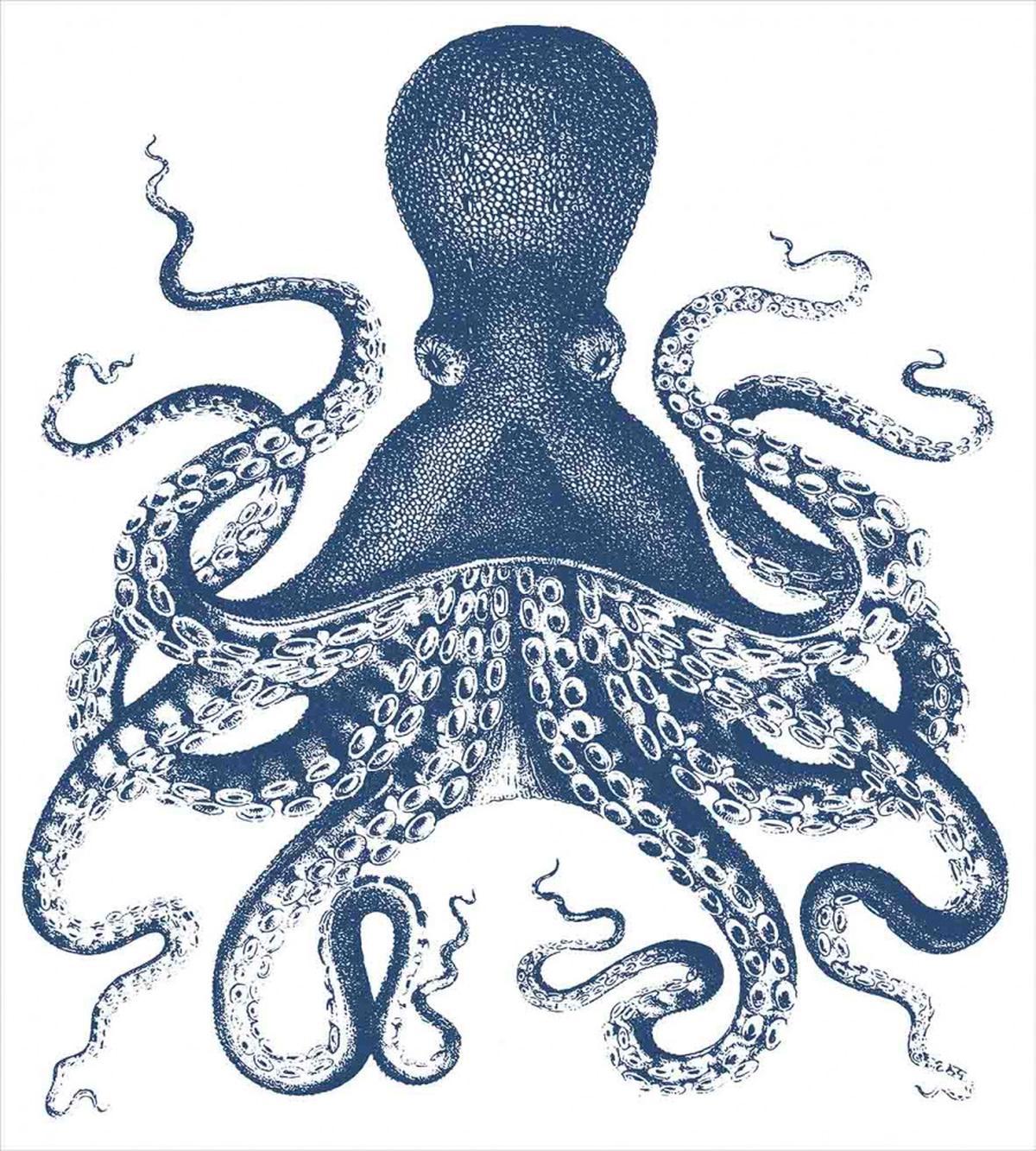 Grunge Sea Creature — Pattern