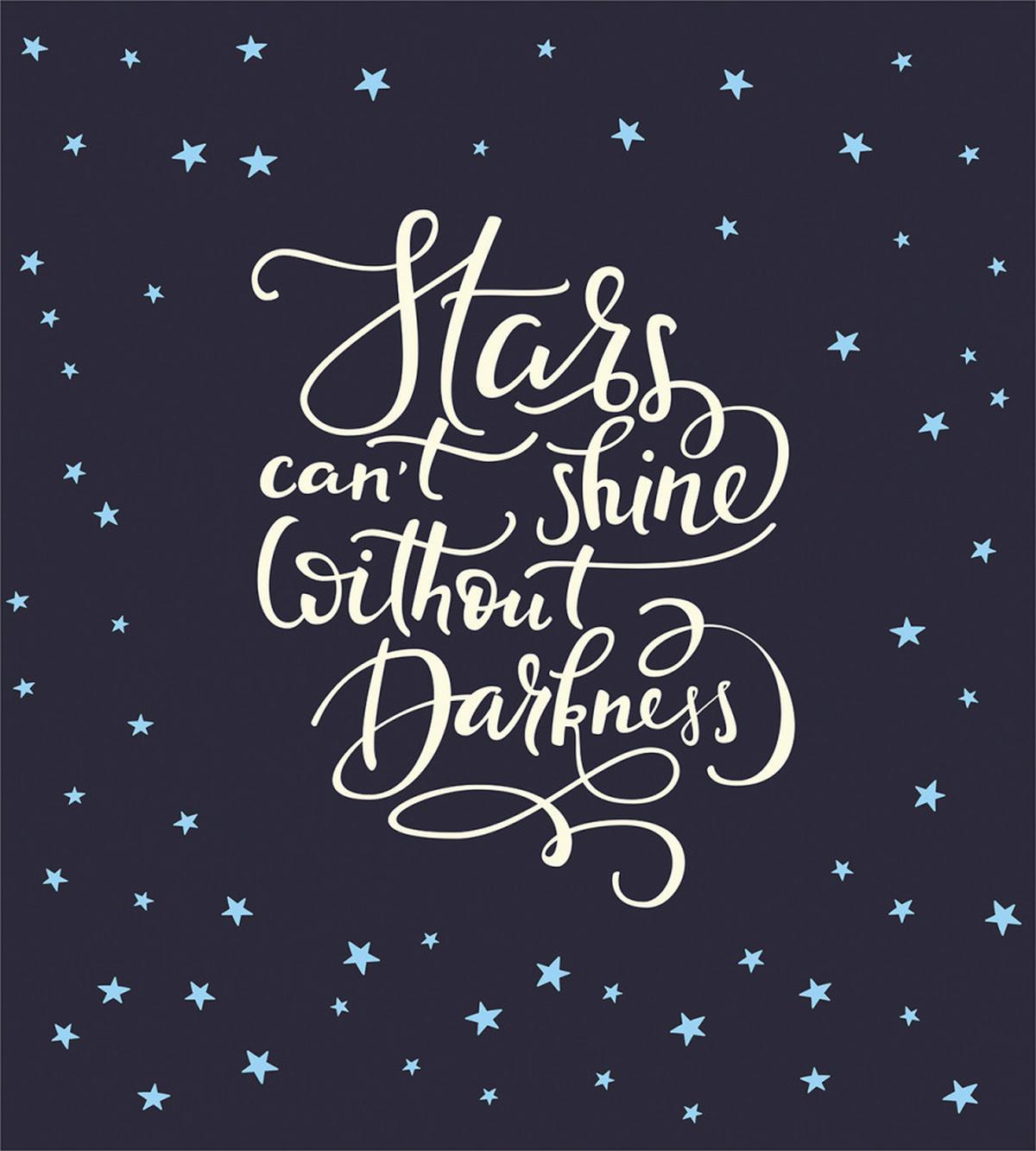Night Sky Words — Pattern