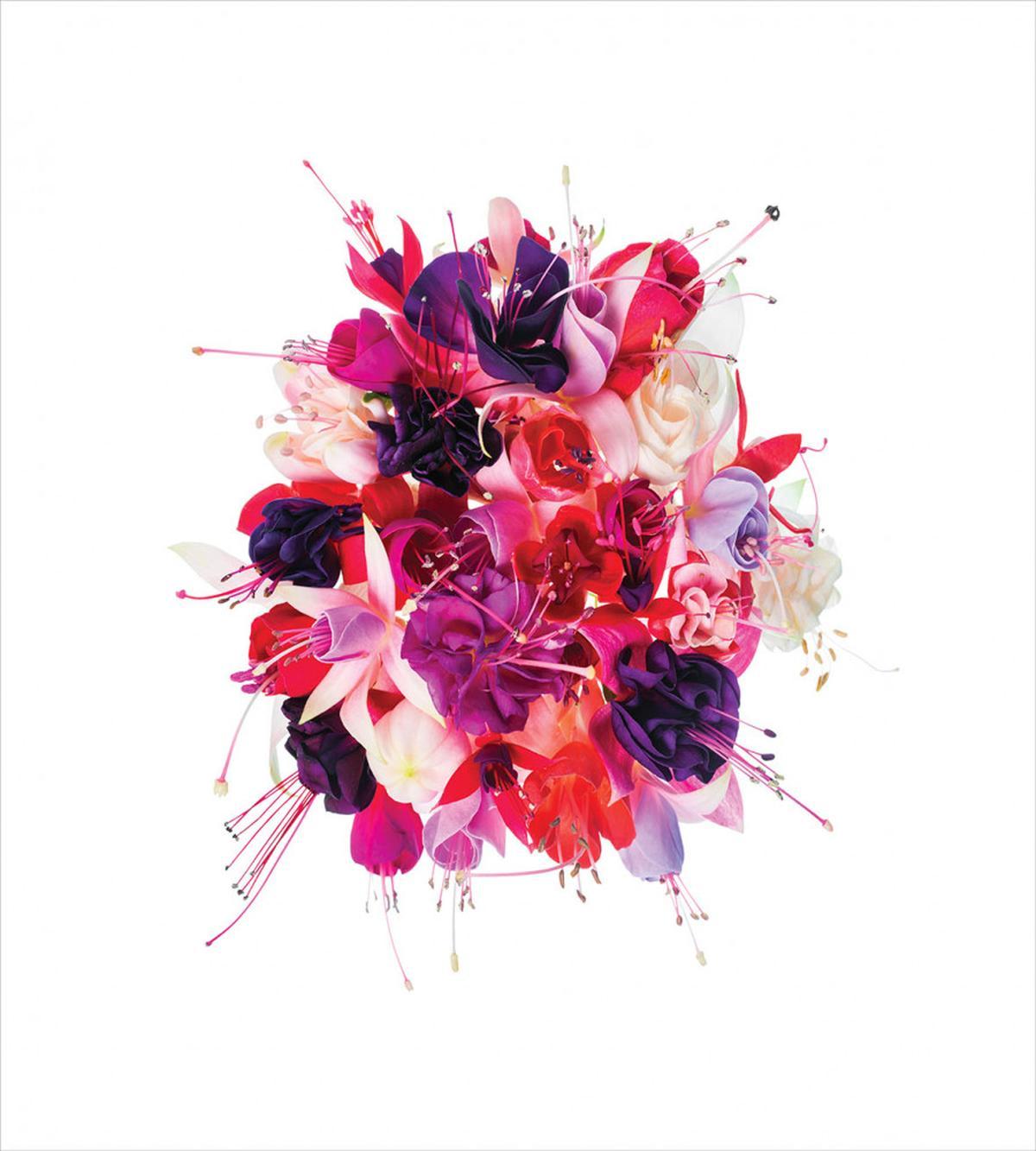 Bouquet of Exotic Flowers — Pattern