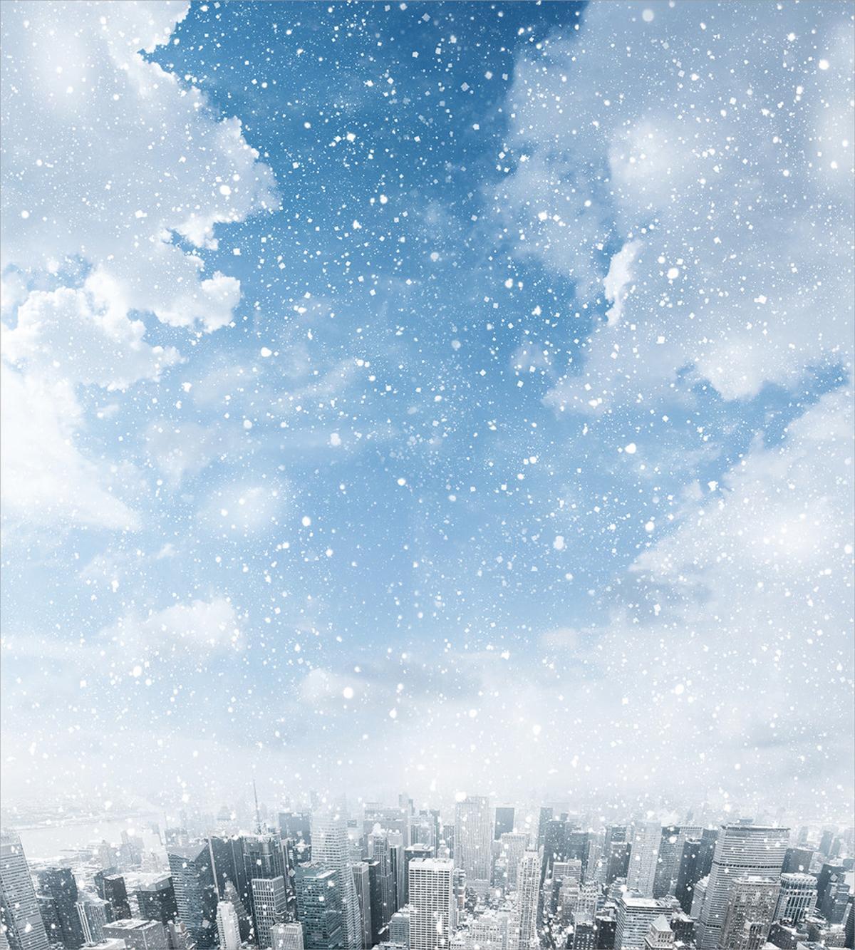 Snow Falling New York — Pattern
