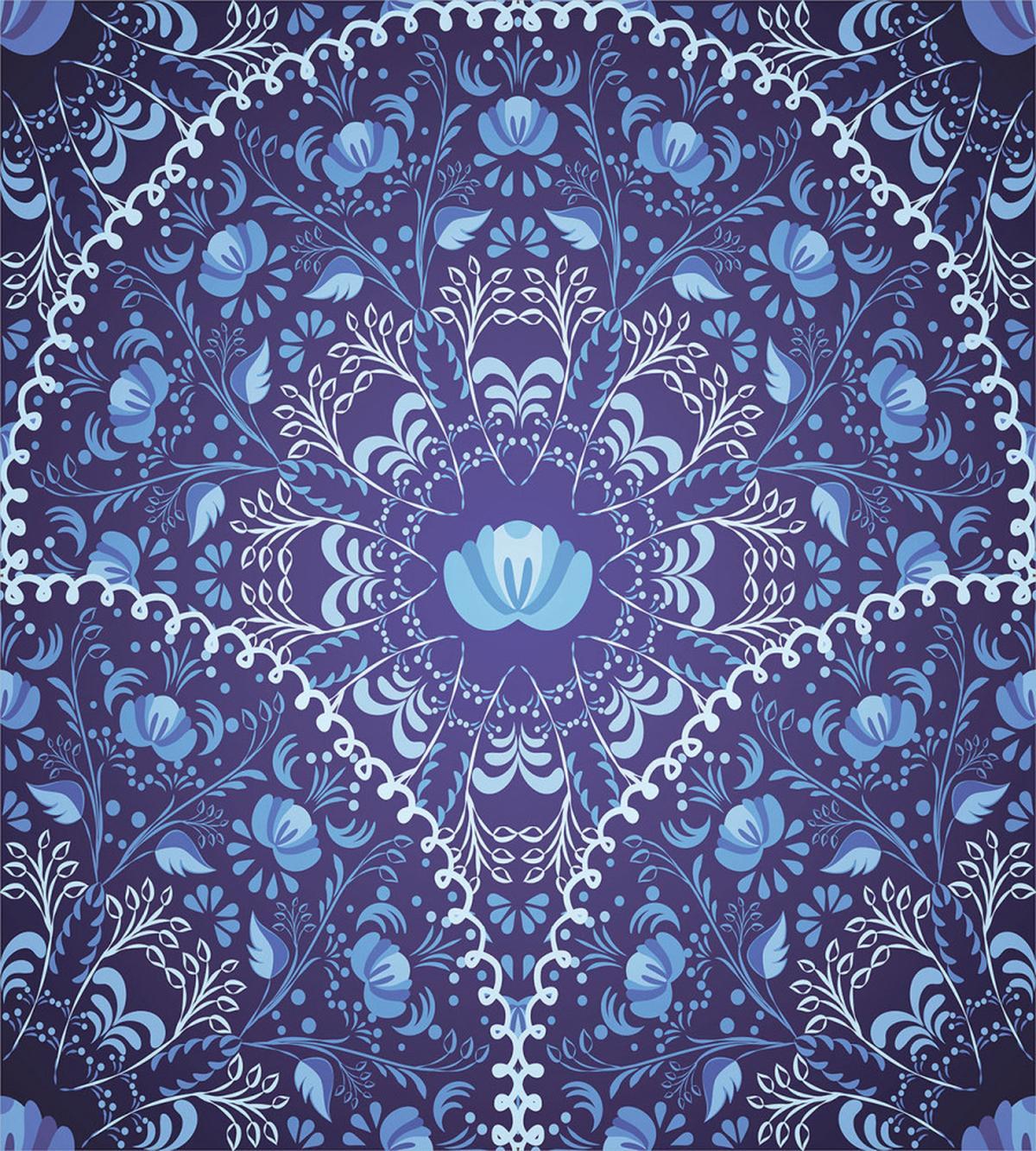 Oriental Circular Design — Pattern