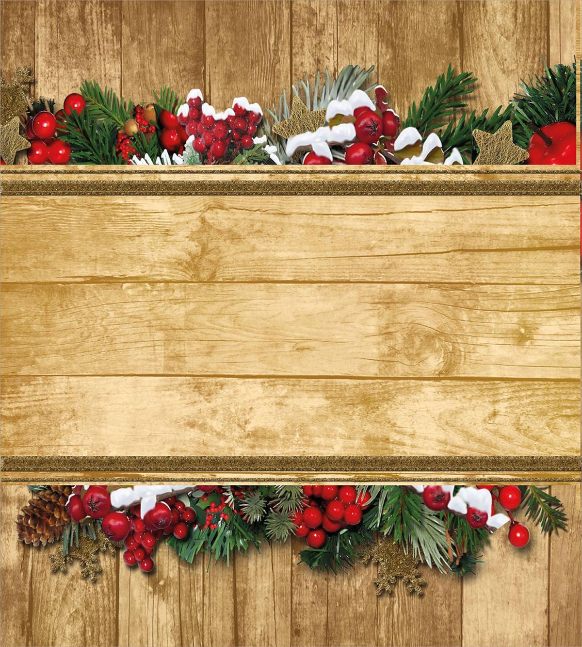 Vintage Noel Greeting — Pattern