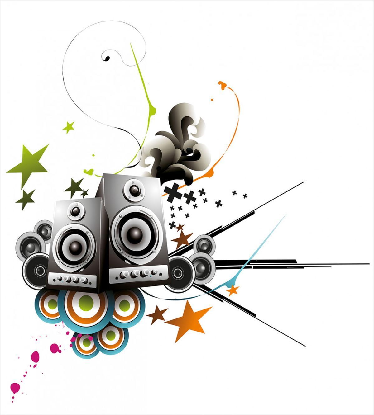 Music Set Headphones — Pattern