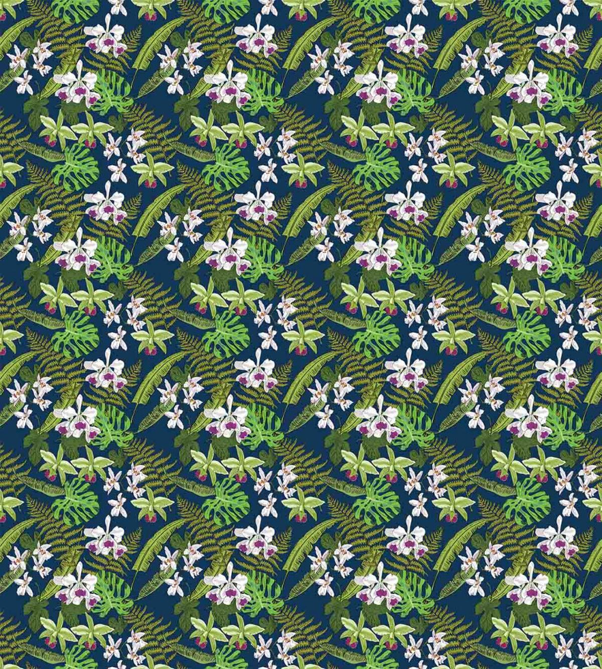 Rainforest Foliage Nature — Pattern