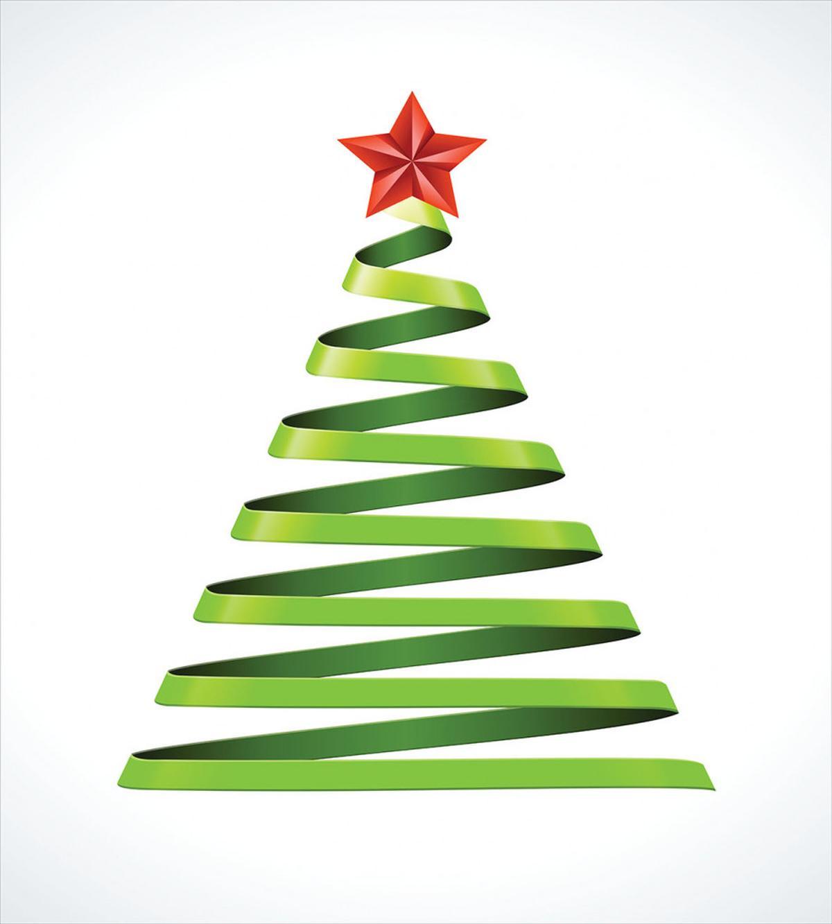 Ribbon Tree New Year — Pattern