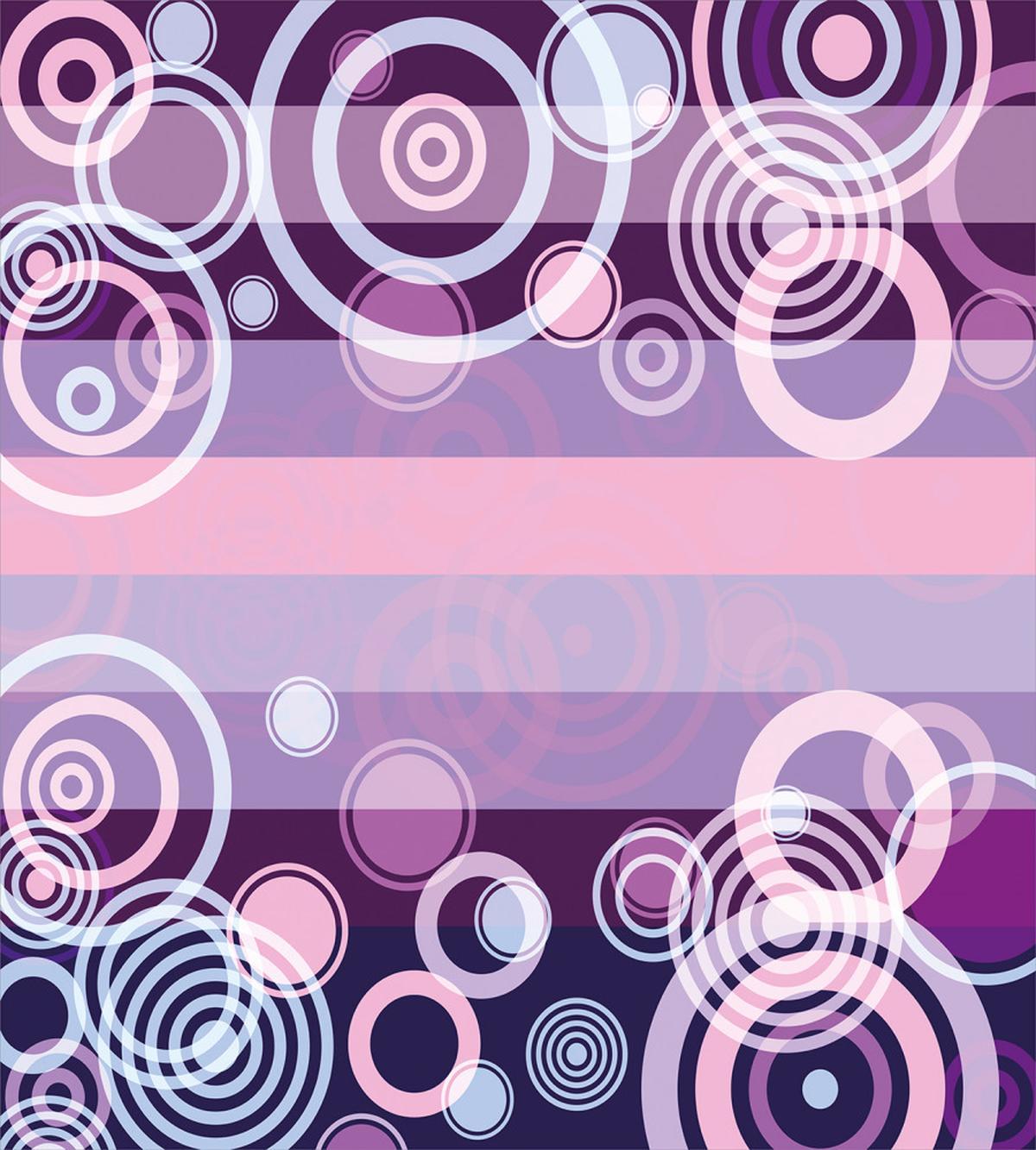 Rounds Bold Borders — Pattern