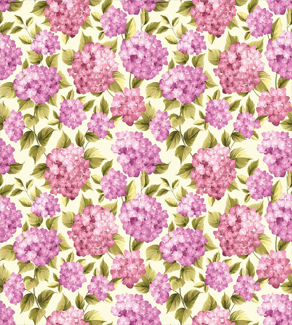 Flower with Leaves — Pattern