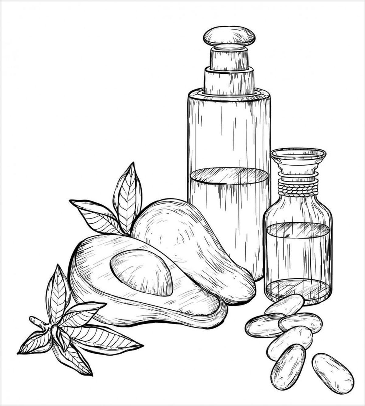 Natural Tropical Fruit — Pattern