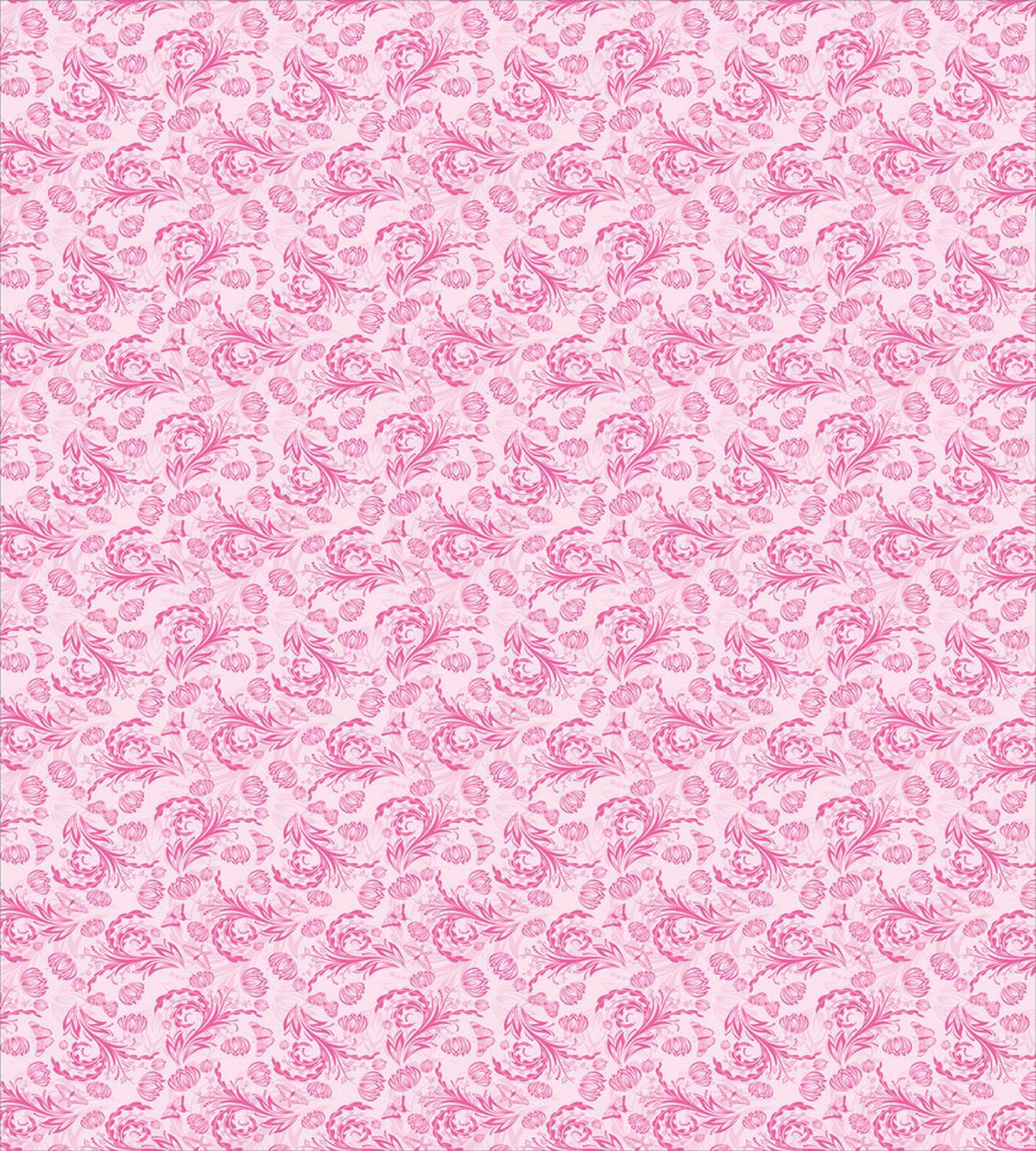 Flowers Dots Butterflies Love — Pattern