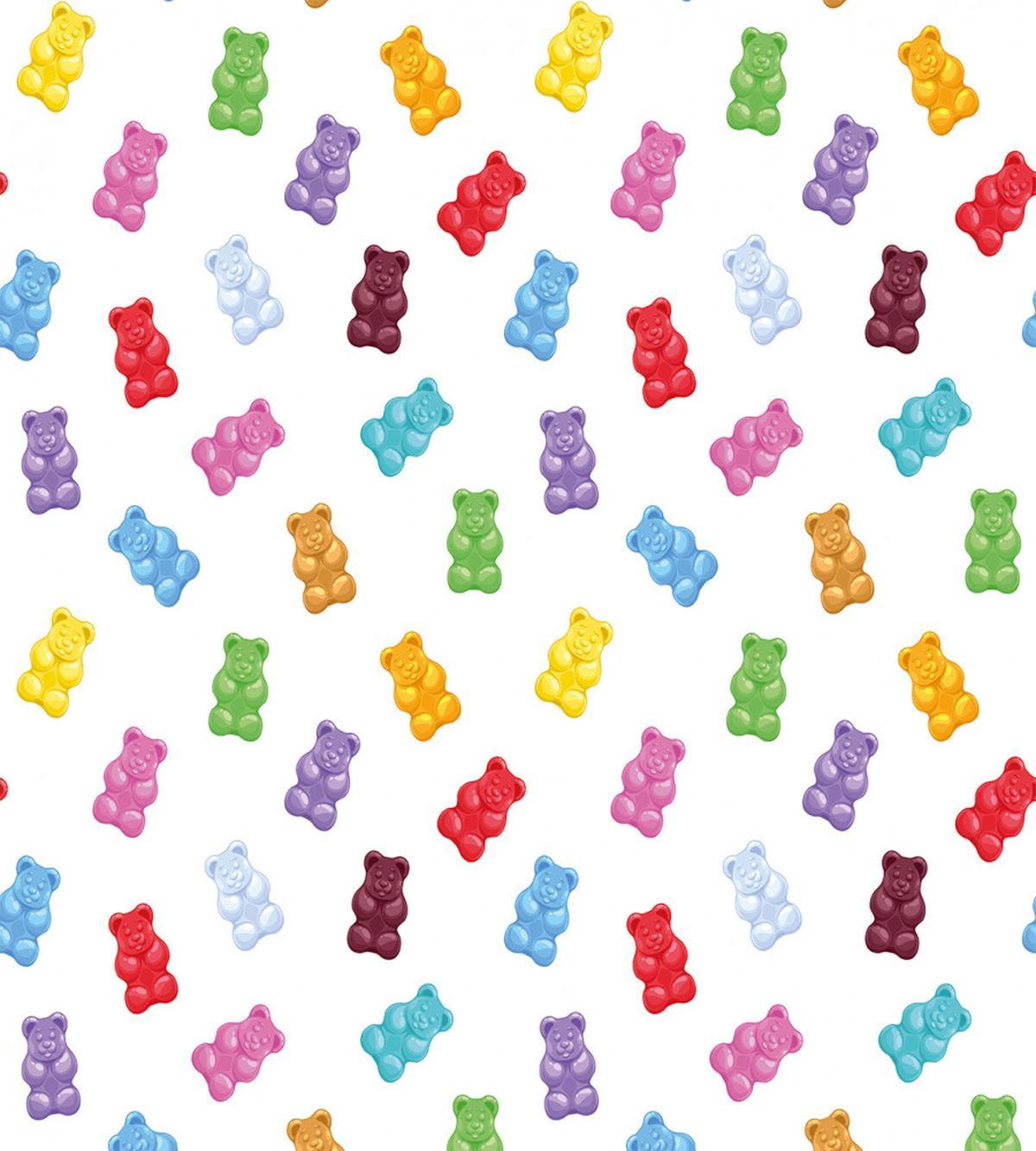 Vibrant Gummy Bears — Pattern