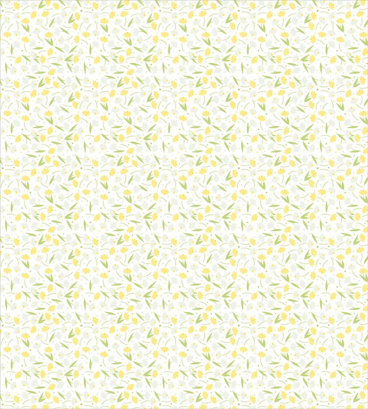 Narcissus and Dots Pattern — Pattern