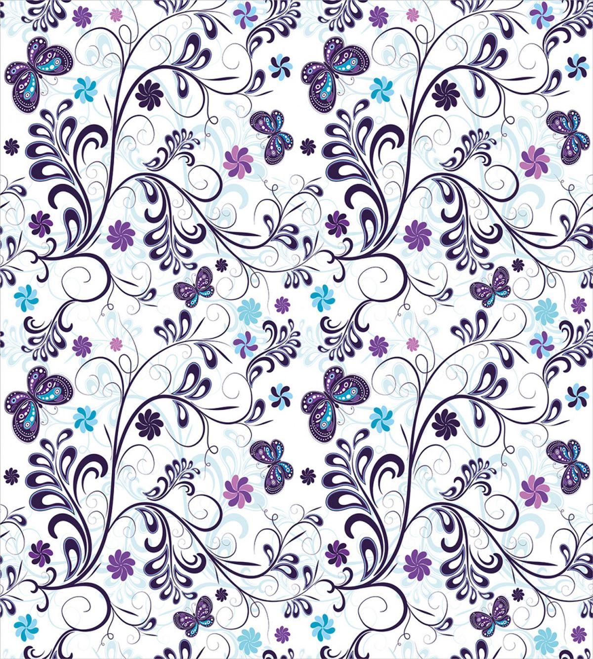 Butterflies and Swirls — Pattern