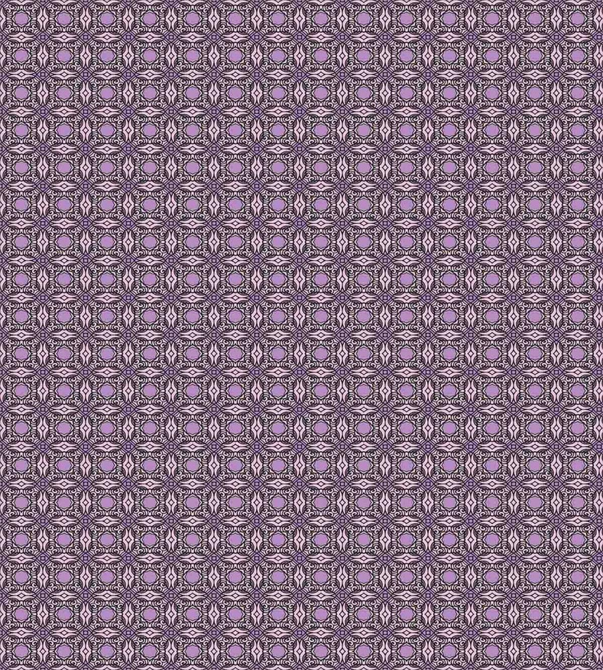 Curvy Edged Squares — Pattern