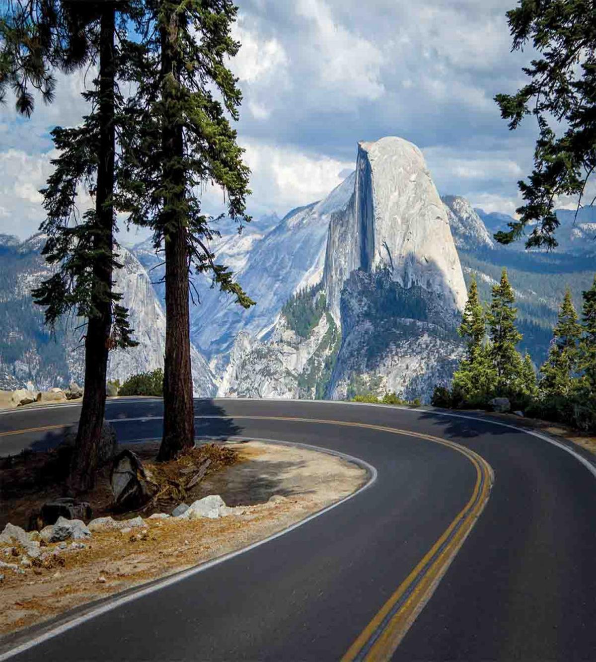 Mountain Road Landscape — Pattern