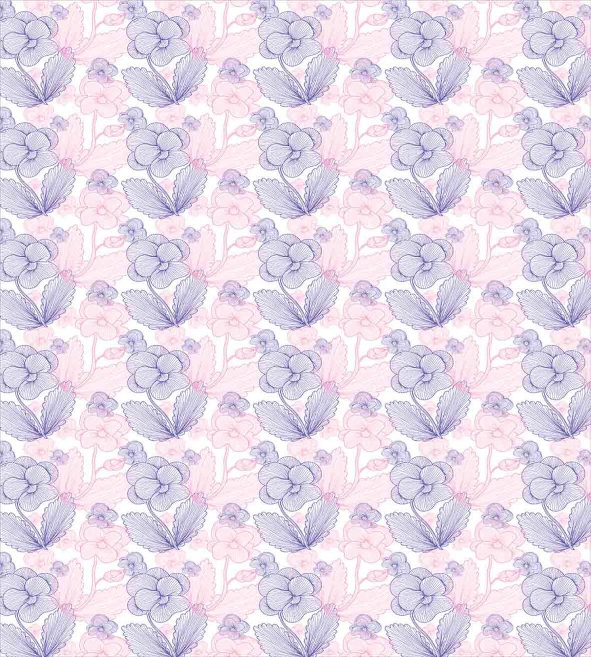 Fresh Spring Pansies — Pattern