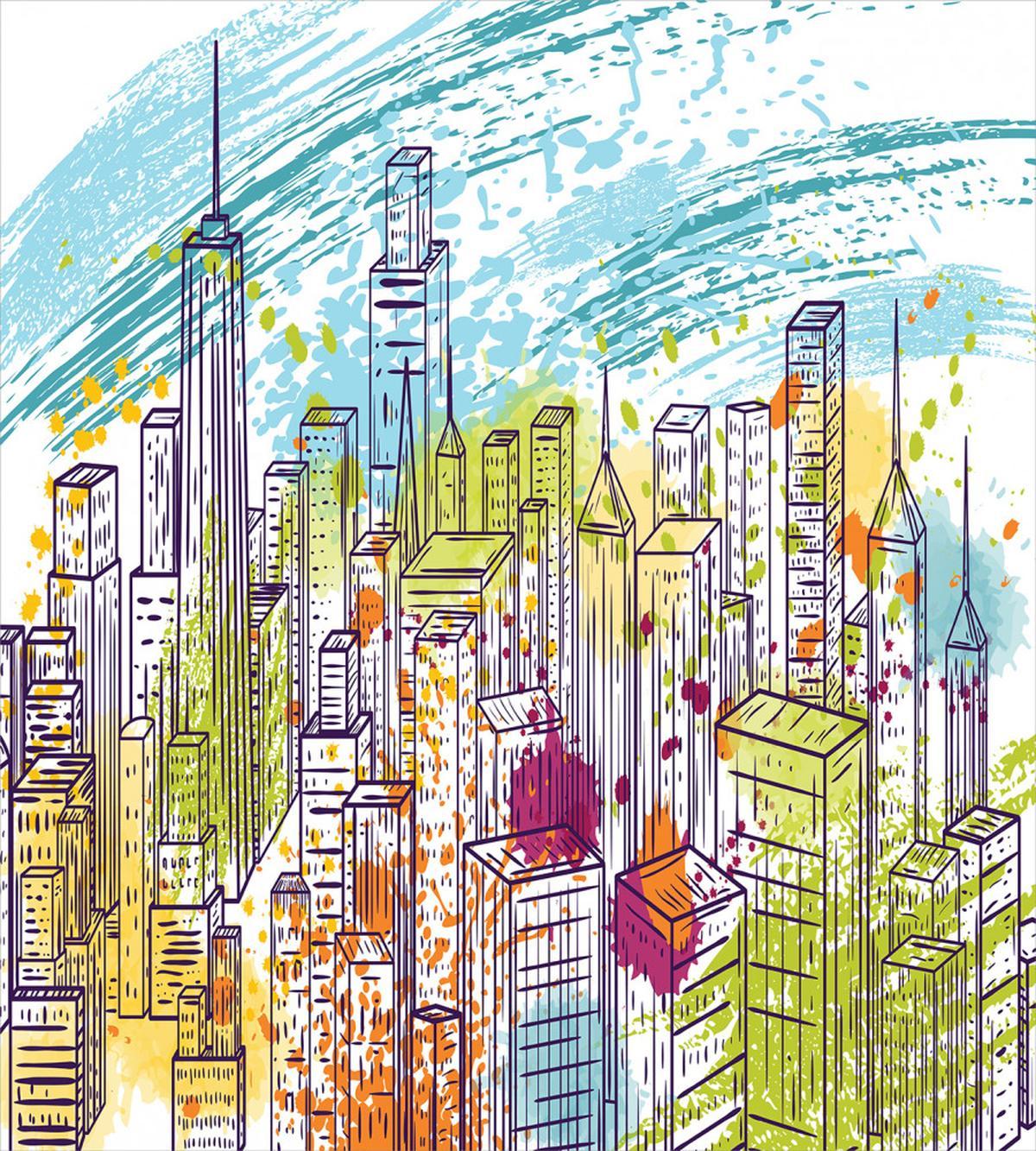 Landscape Skyscrapes — Pattern