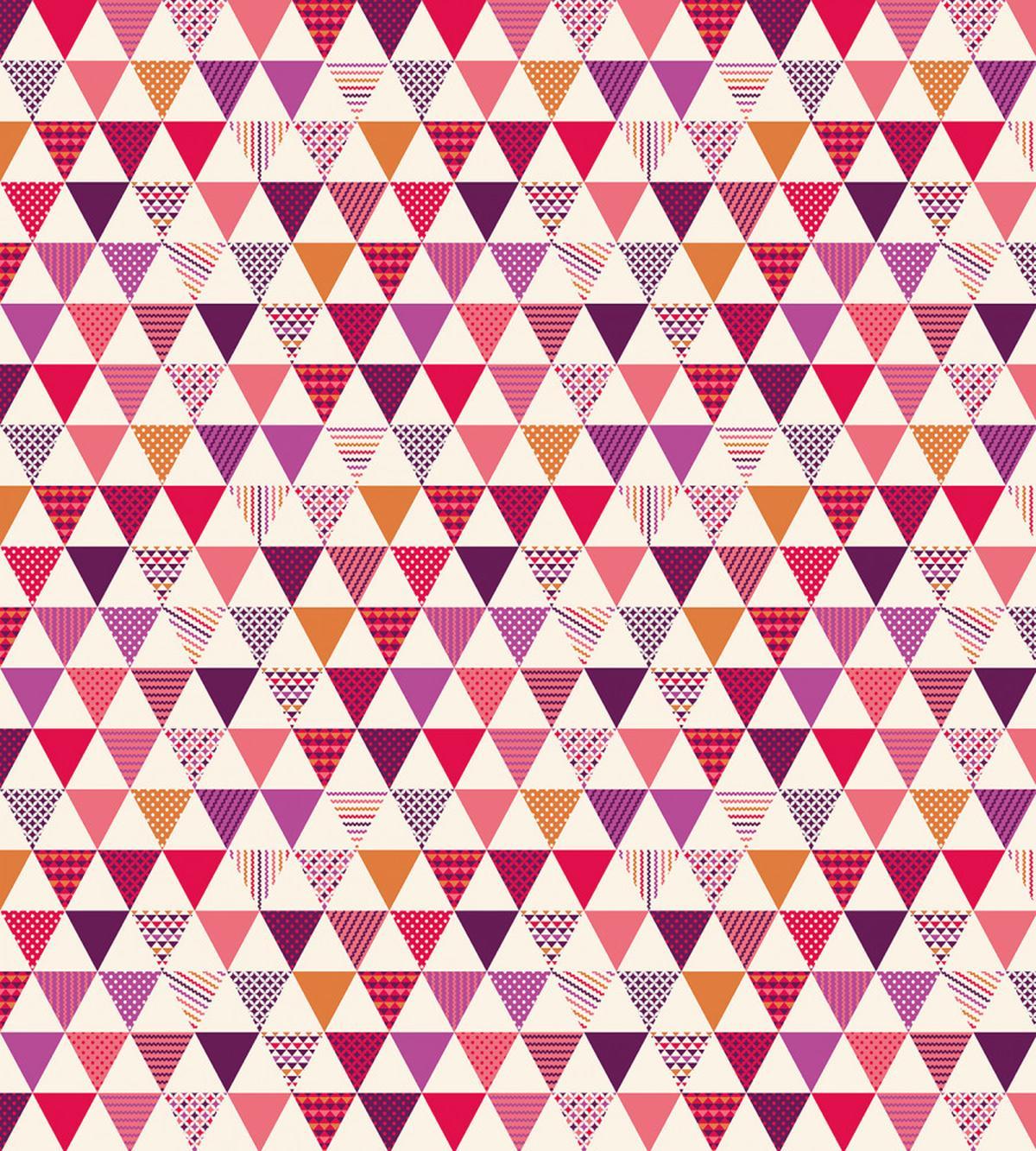 Geoemetric Triangles Dots — Pattern