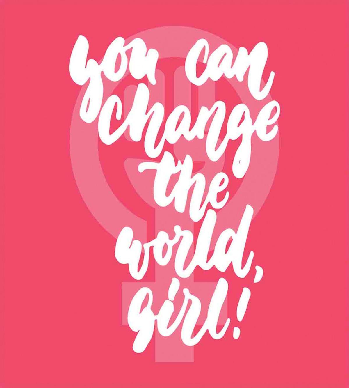 Girl Change the World — Pattern