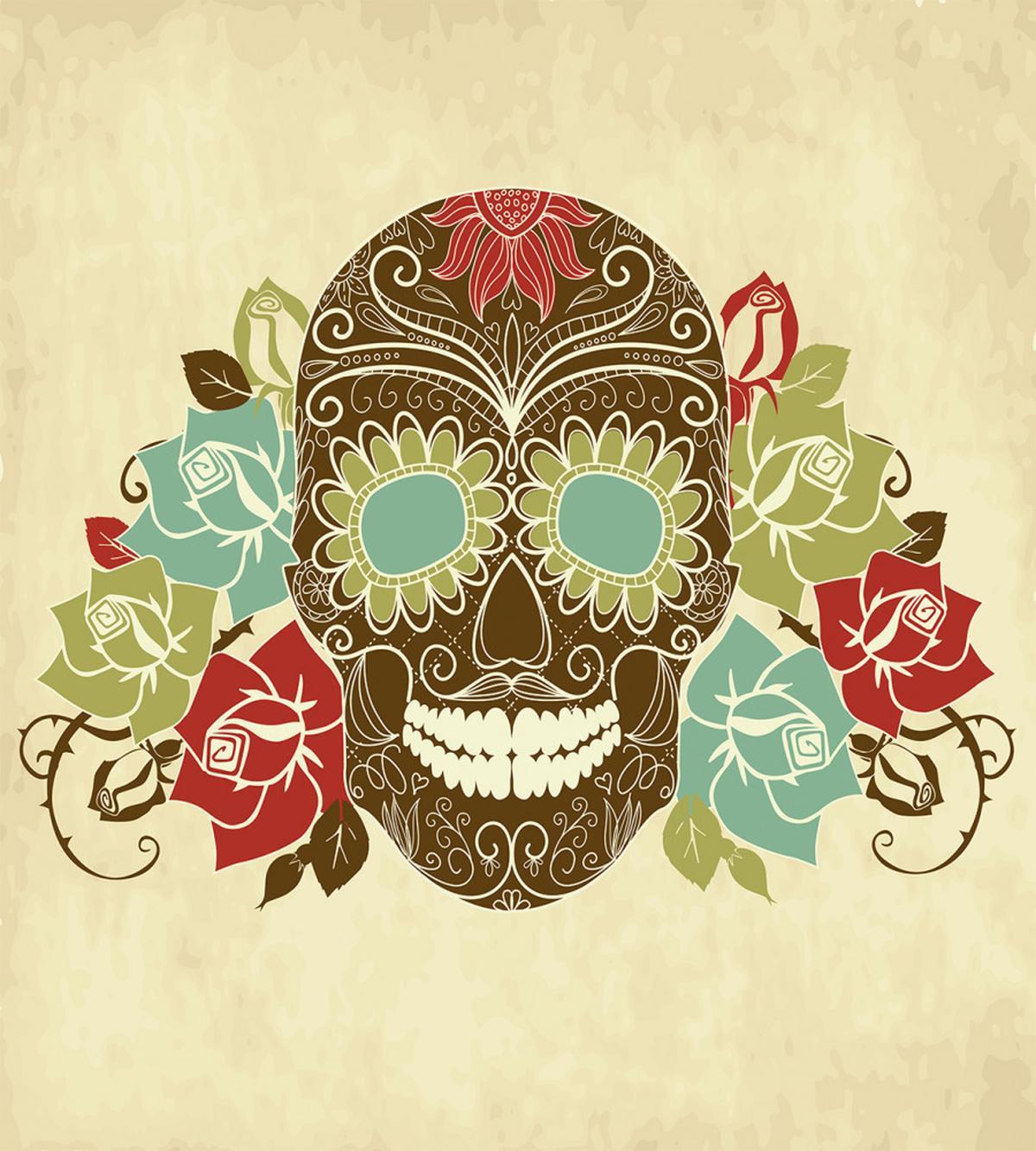 Vintage Gothic Face — Pattern