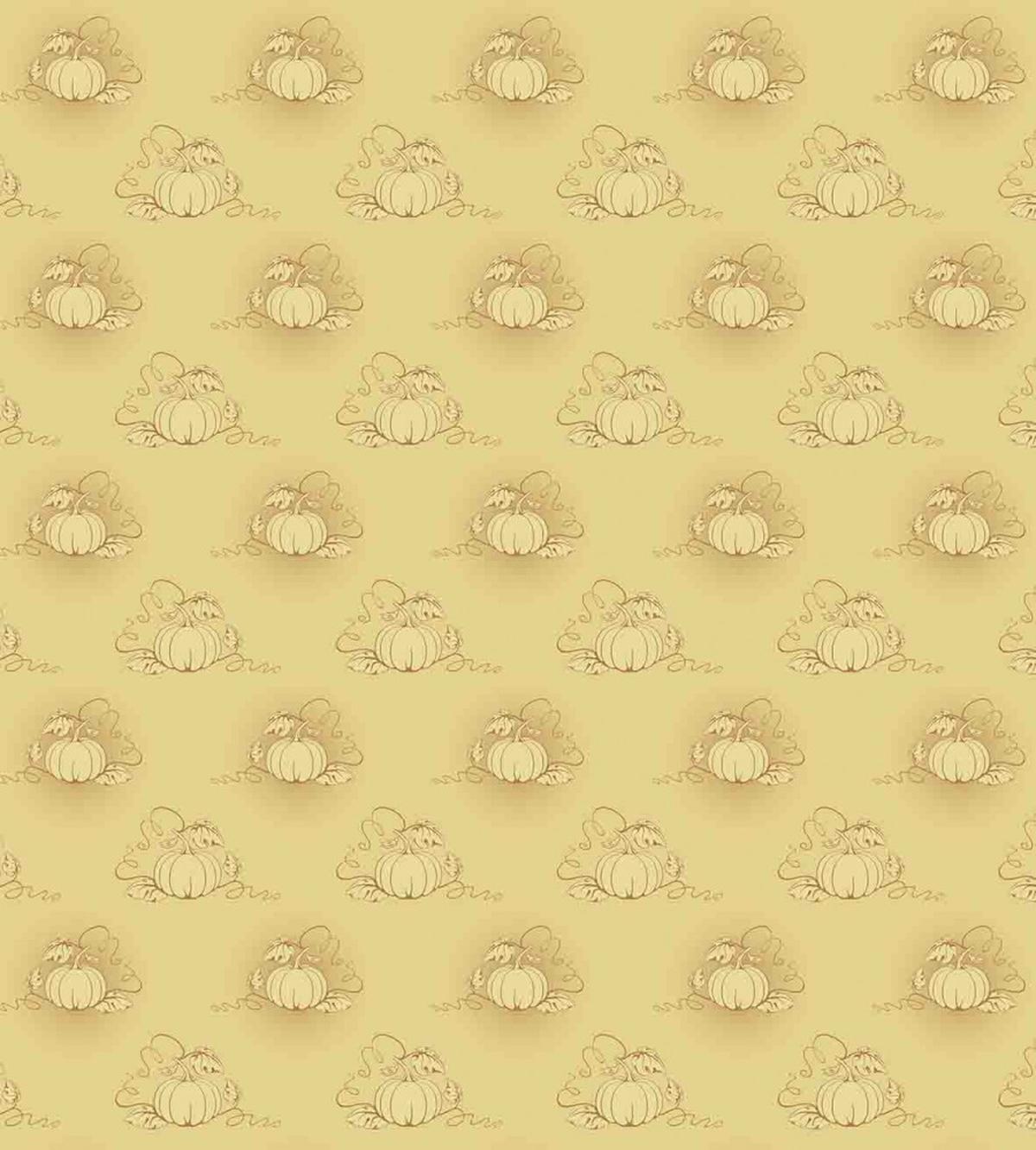 Pumpkins Field Halloween — Pattern