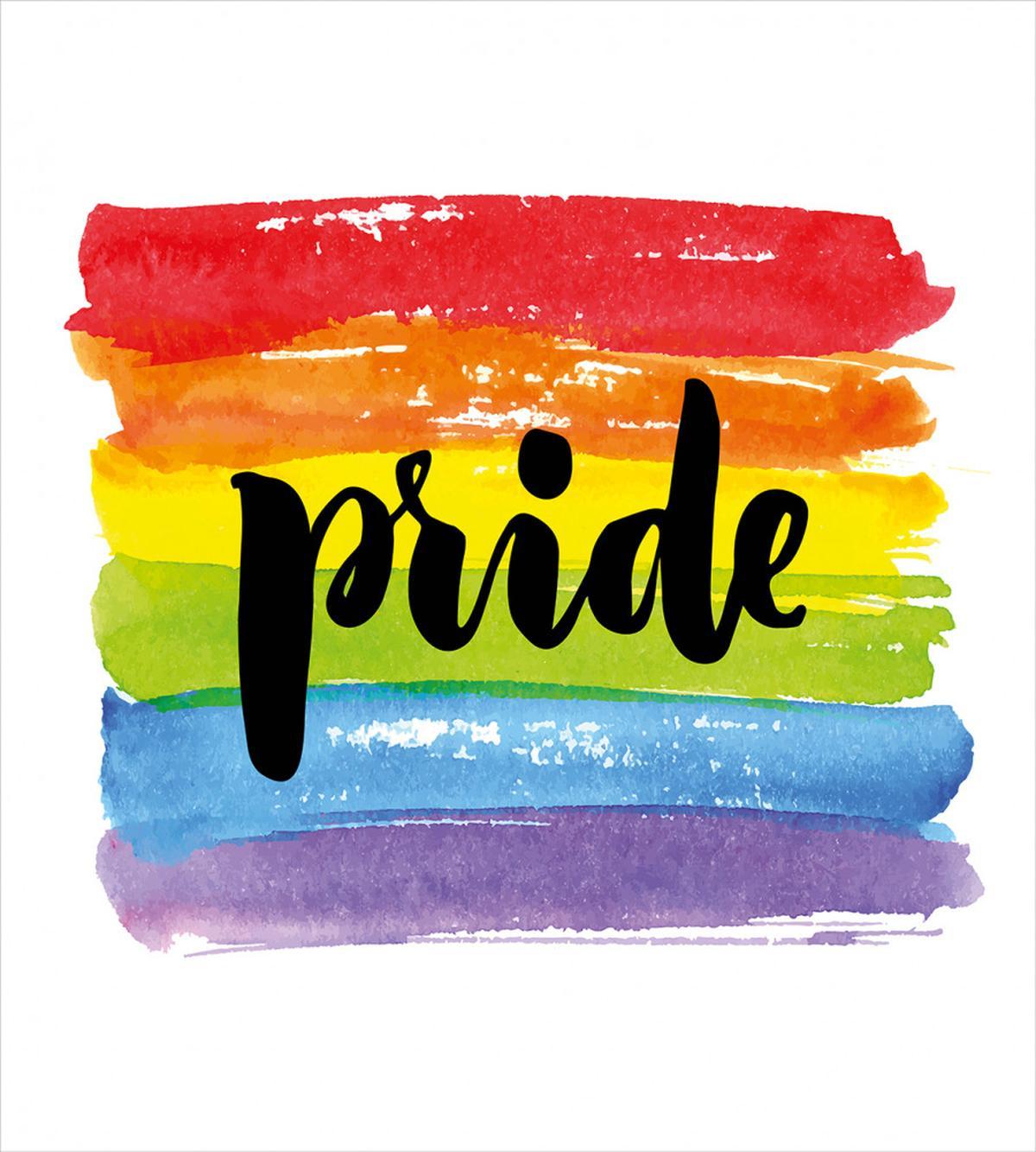 Watercolor Artwork LGBT — Pattern