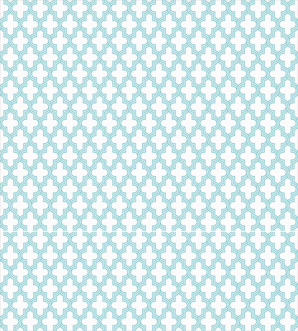 Blue Geometric Girih — Pattern
