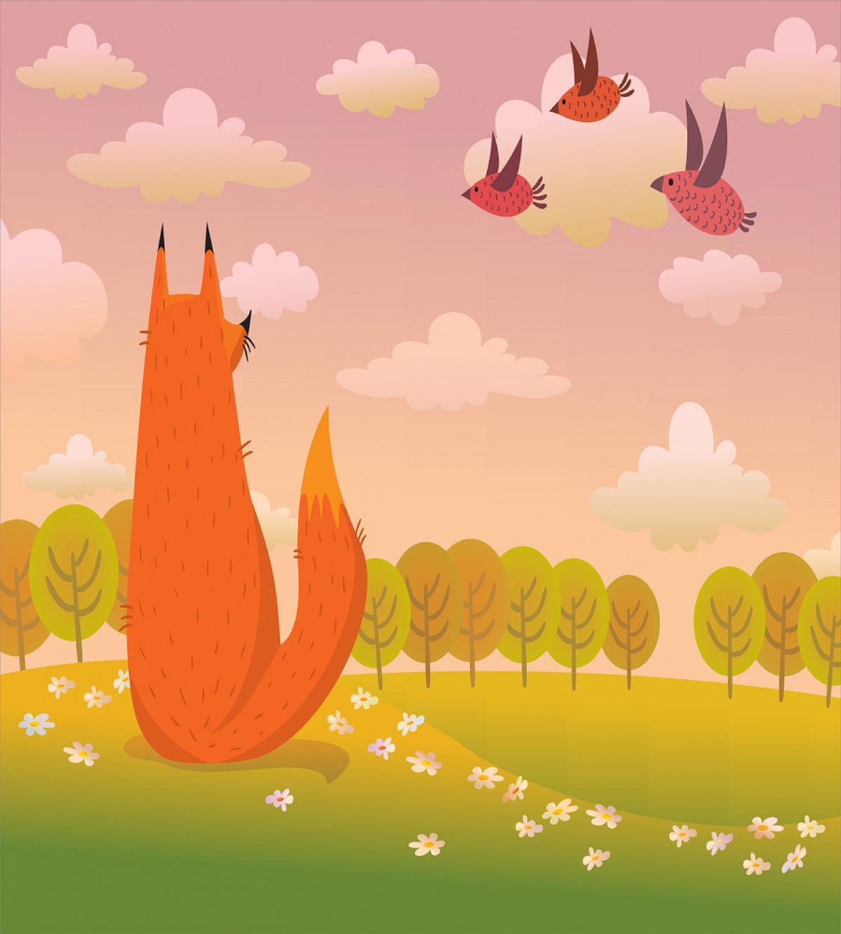 Animal Fox Wildlife — Pattern