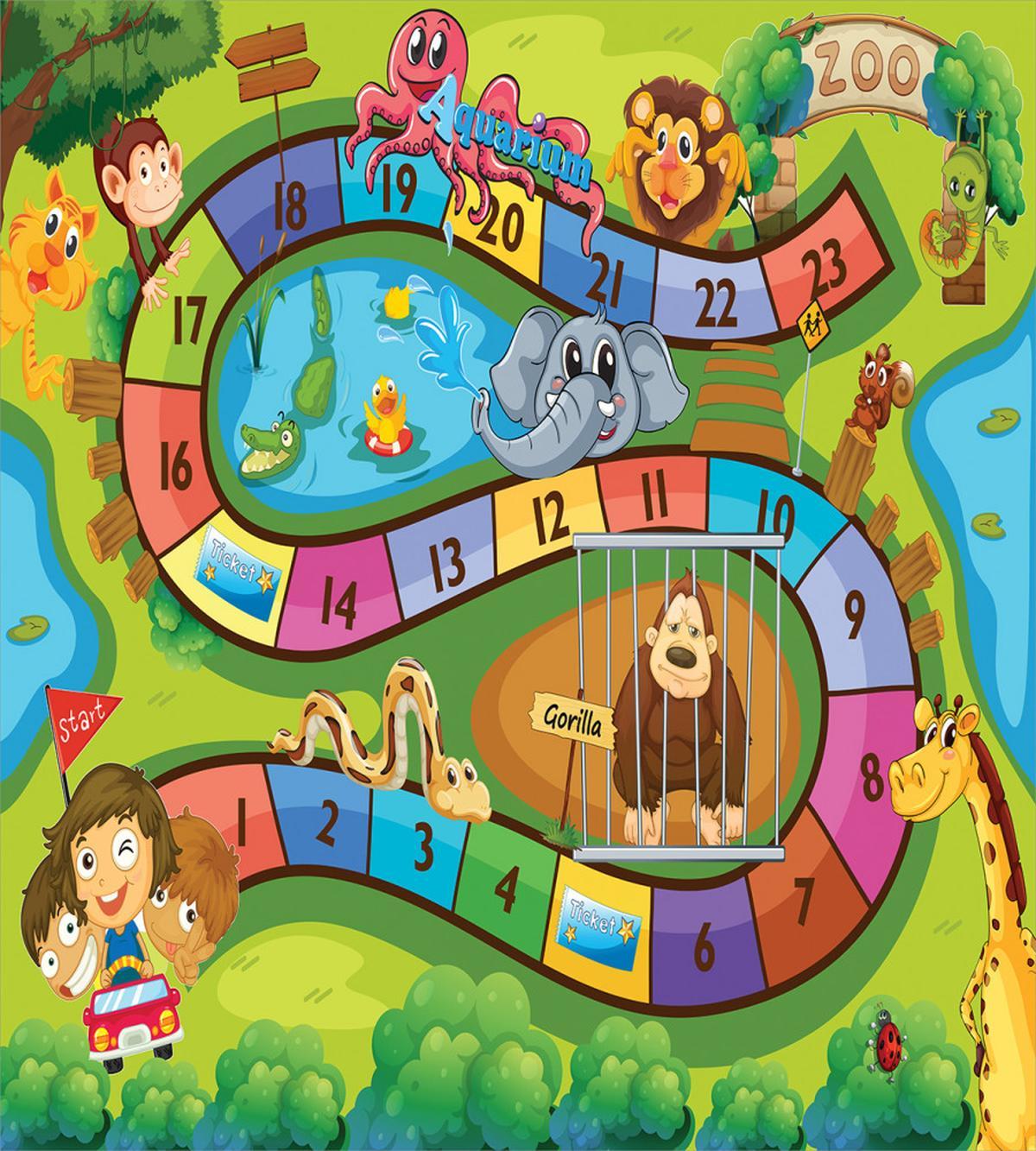 Day in Zoo — Pattern