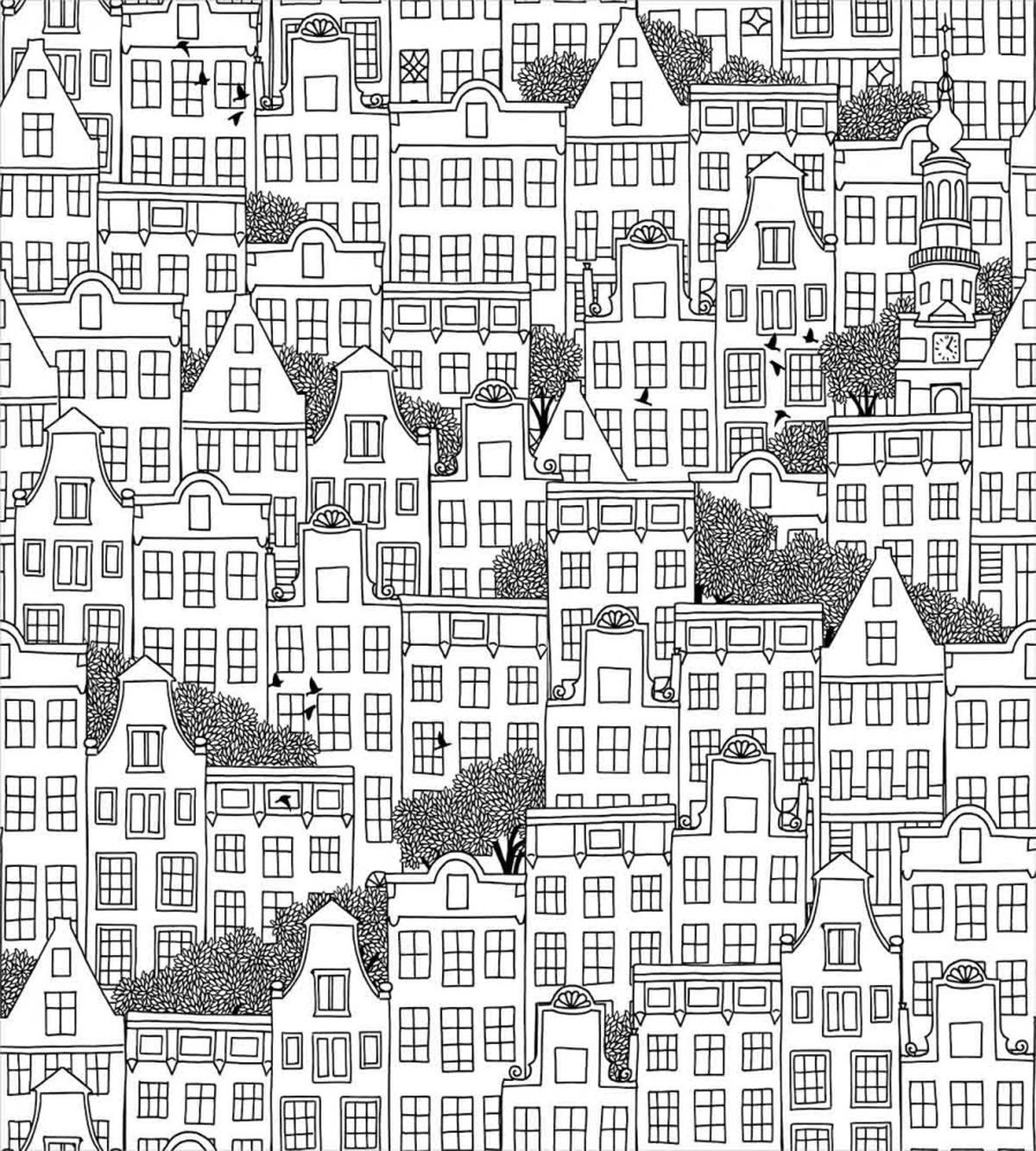 European Houses Urban — Pattern