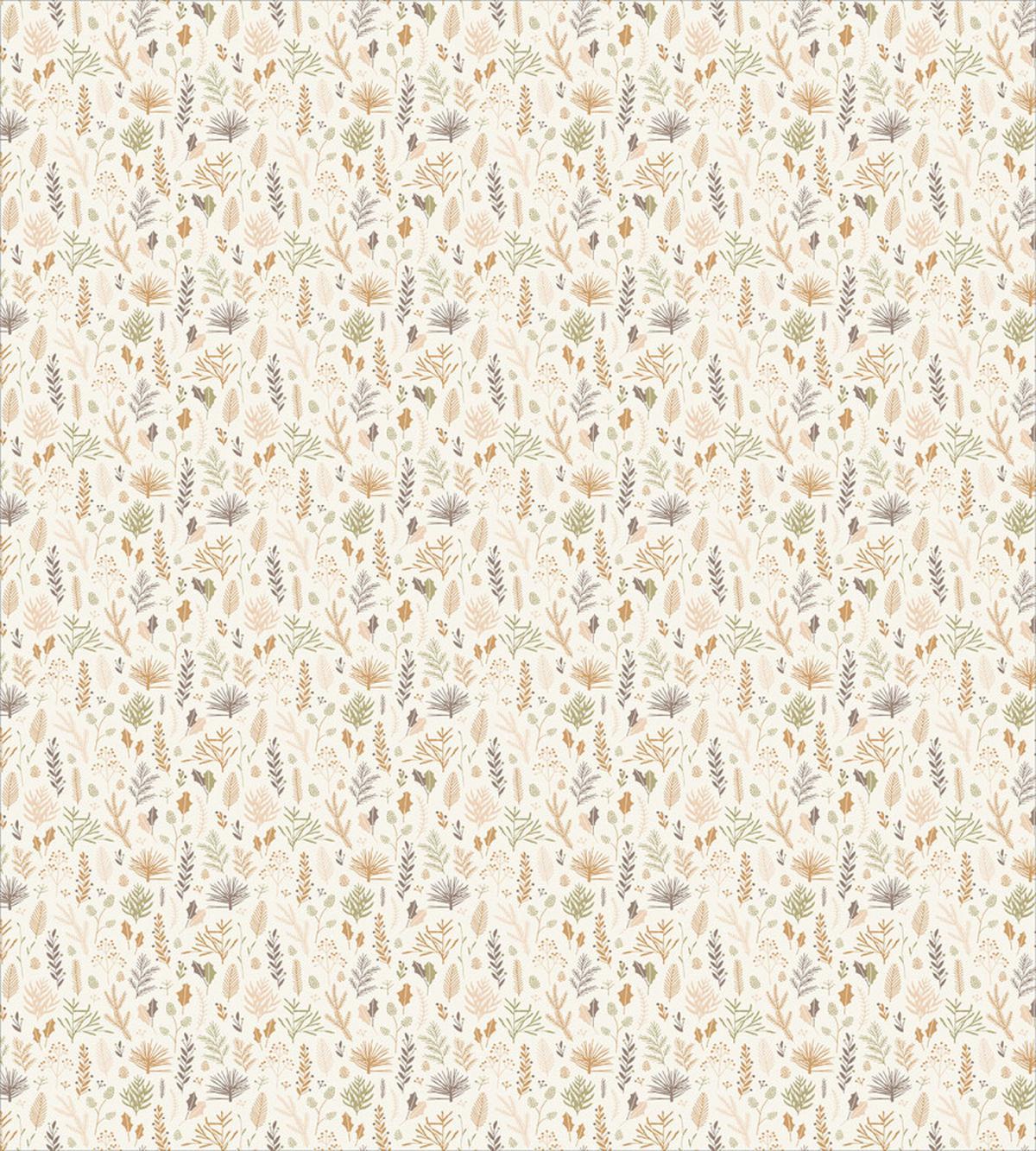 Autumn Leaves and Plants — Pattern