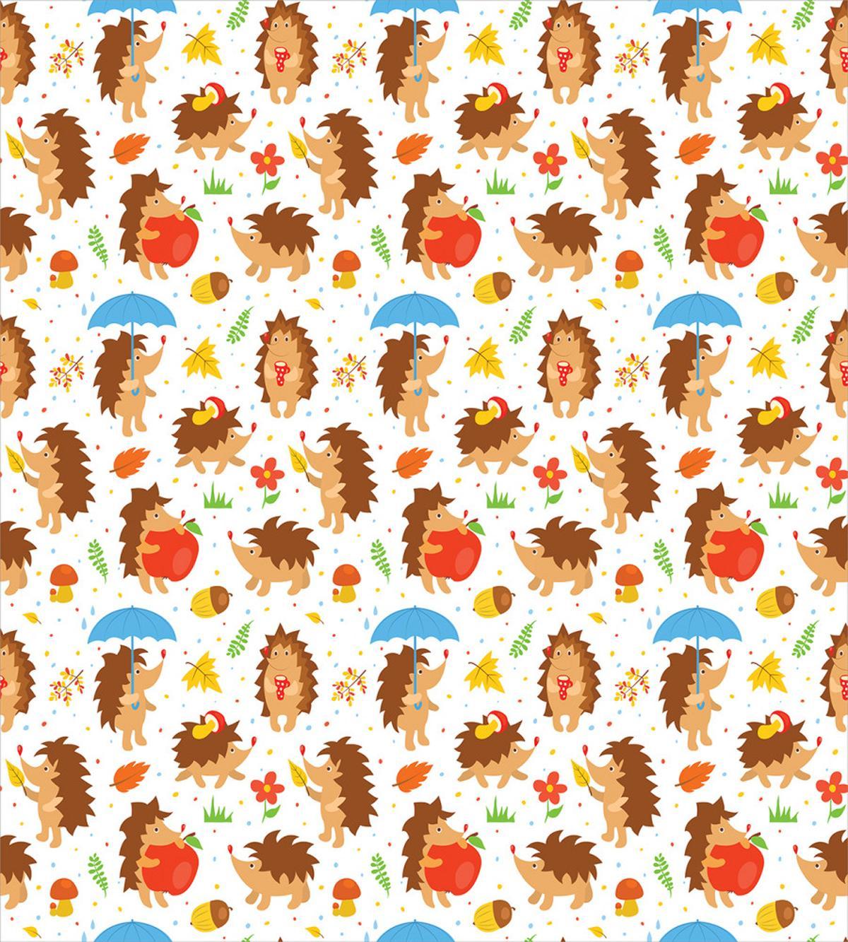 Cartoon Mascots Woods — Pattern