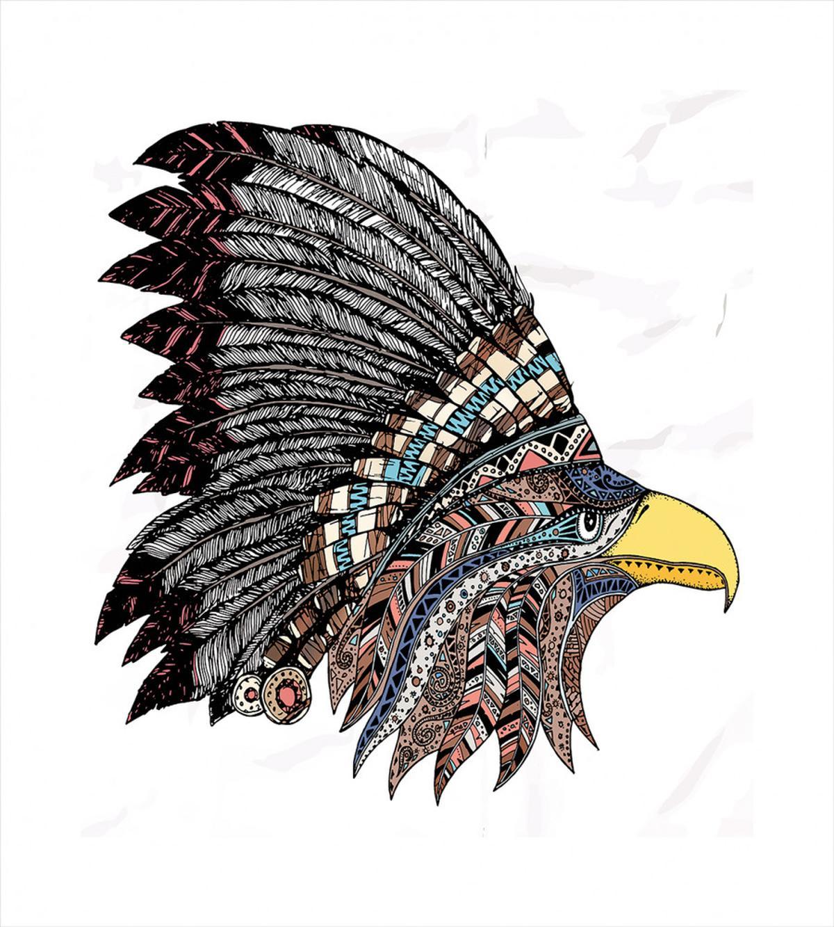Tribal Feathered Hippie — Pattern