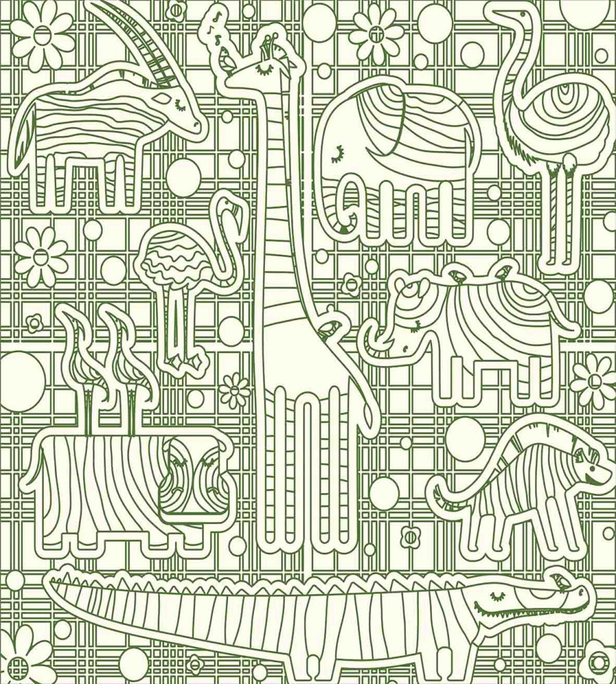 Various Animal Composition — Pattern