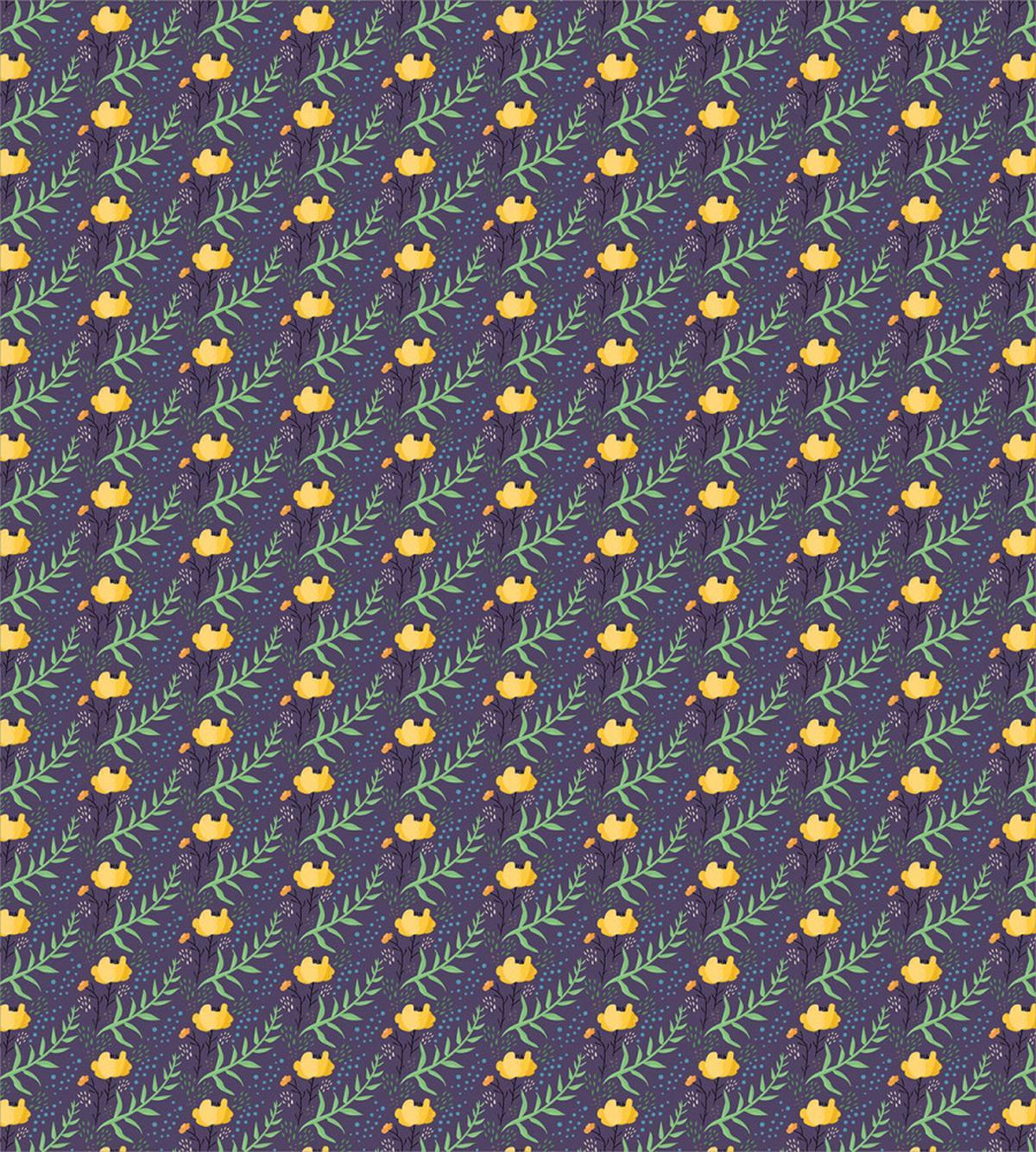 Doodle Botany in Blossom — Pattern