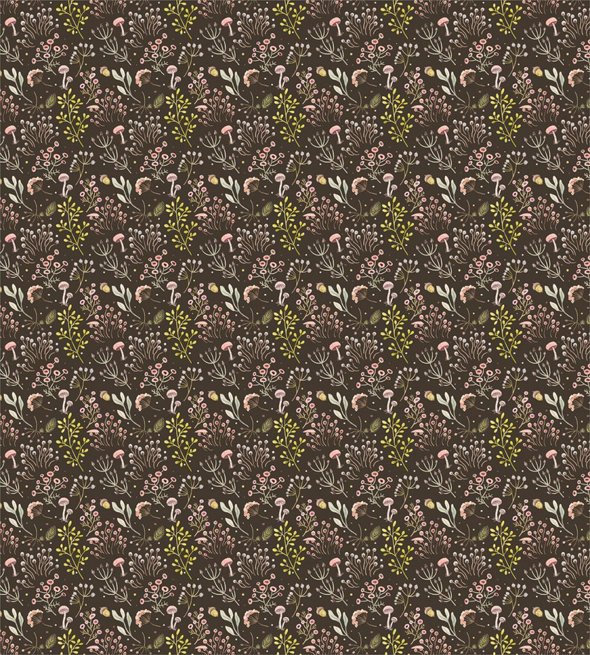 Forest Foliage Blossoming — Pattern
