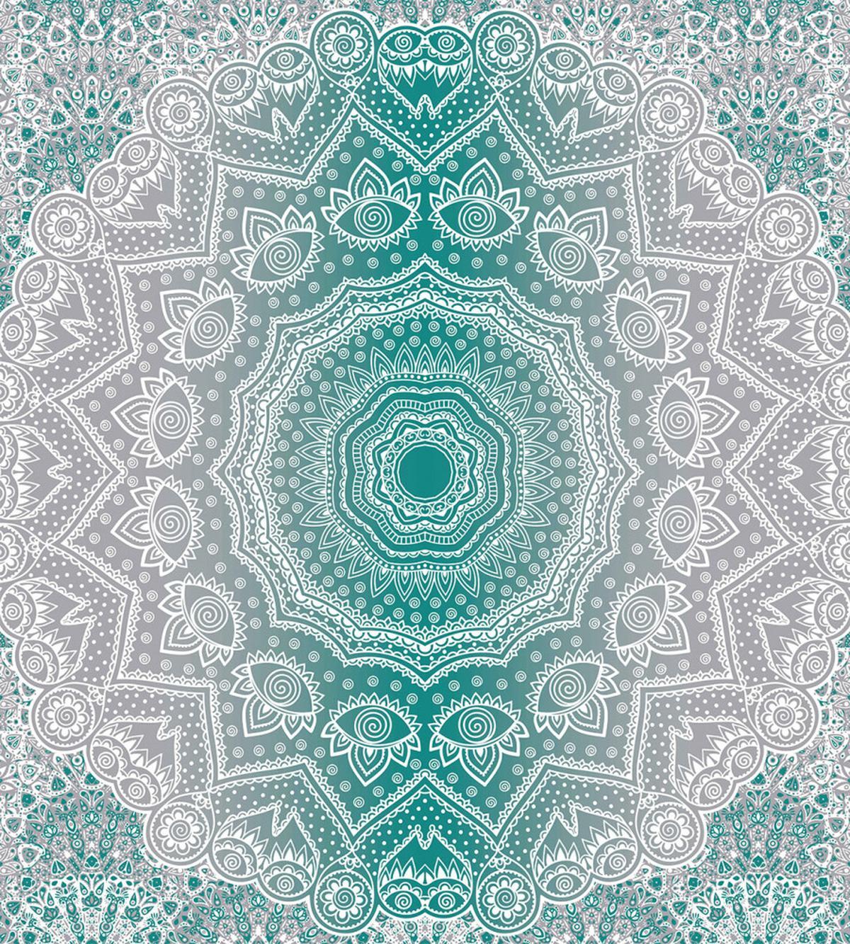 Mandala Occult Motif — Pattern