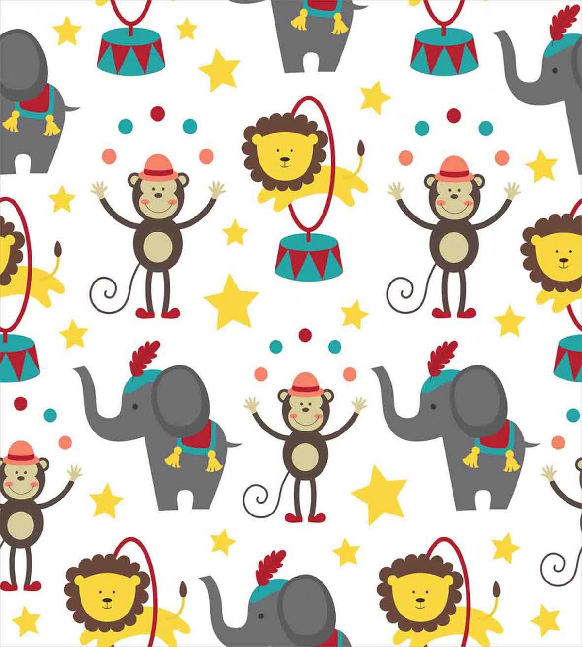 Doodle Circus Animals — Pattern