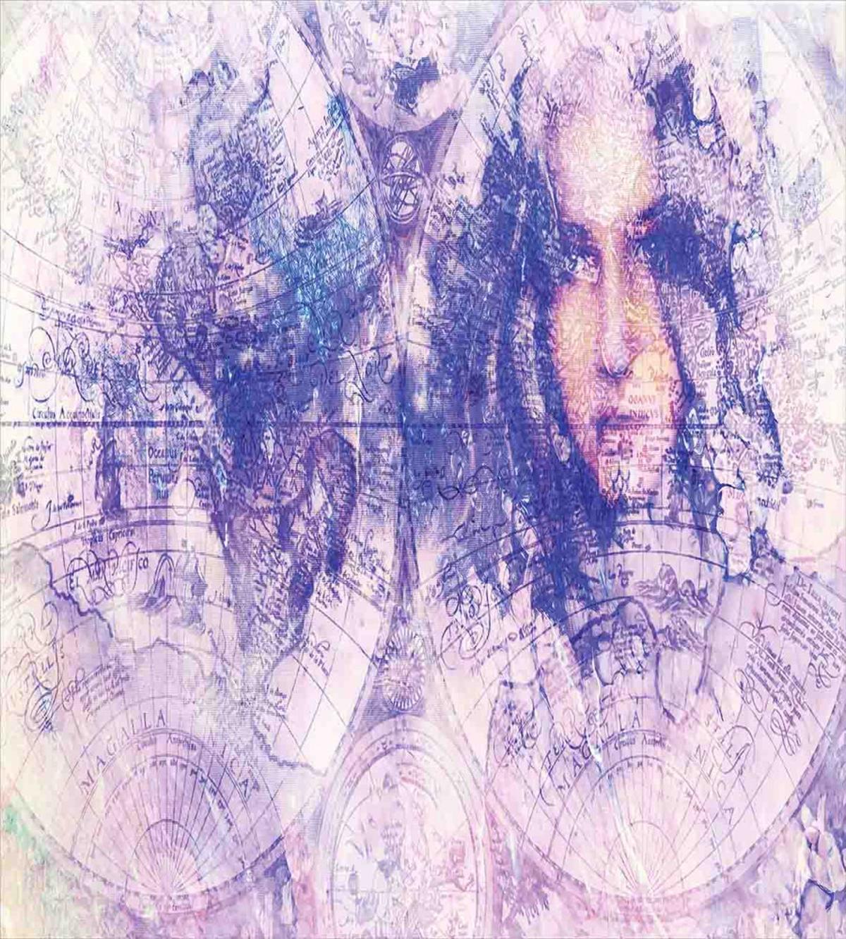 Atlas with a Face of a Woman — Pattern