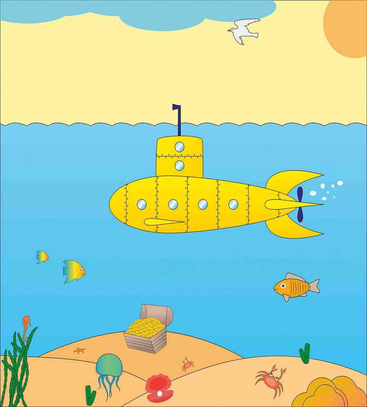 Sea Creatures — Pattern